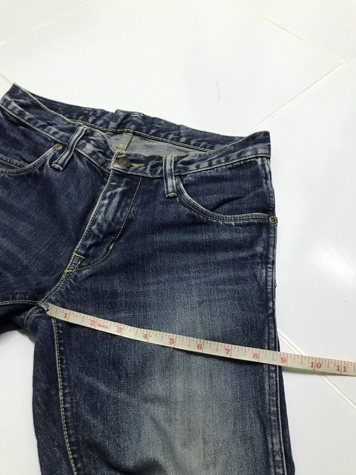 Blue Blue Japan 29x31 Blue blue indigo denim jeans Size US 28 / EU 44 - 11 Thumbnail