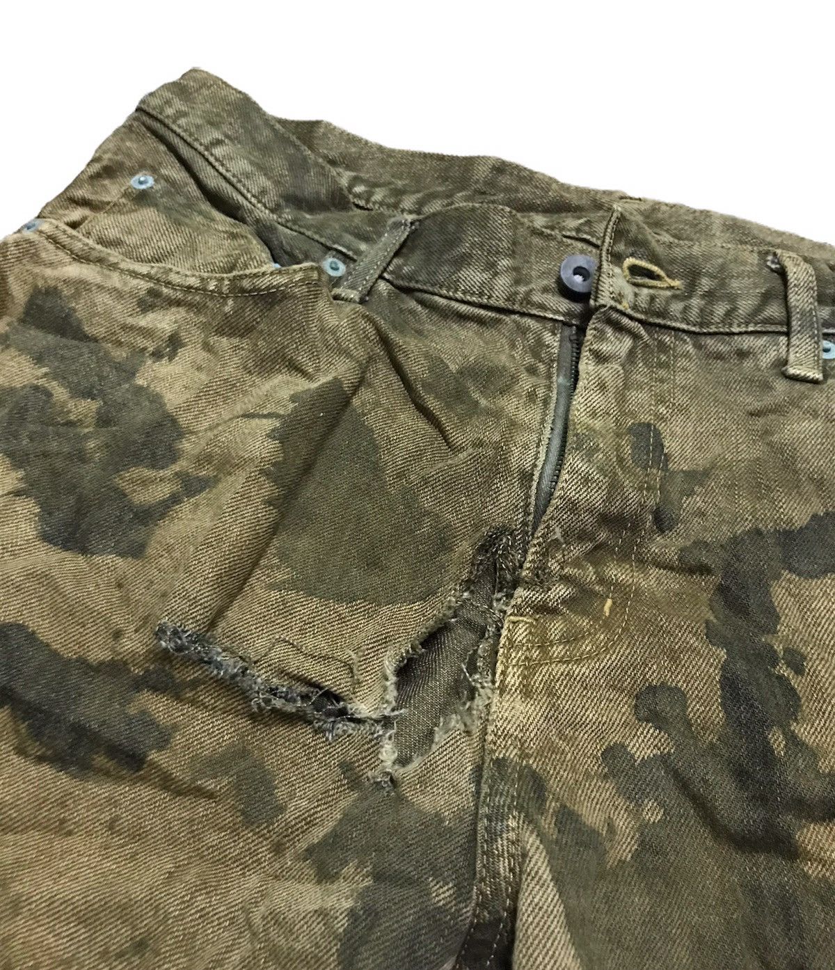 Uniqlo Uniqlo camouflage denim jeans Size US 32 / EU 48 - 4 Thumbnail