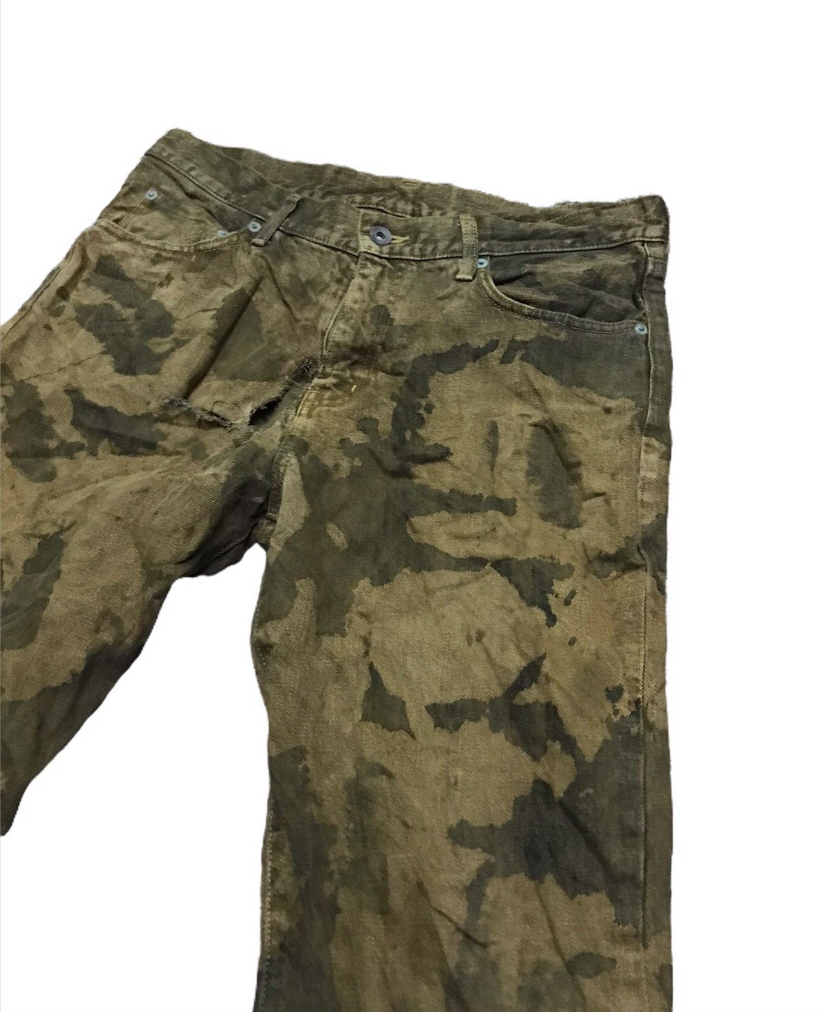 Uniqlo Uniqlo camouflage denim jeans Size US 32 / EU 48 - 2 Thumbnail