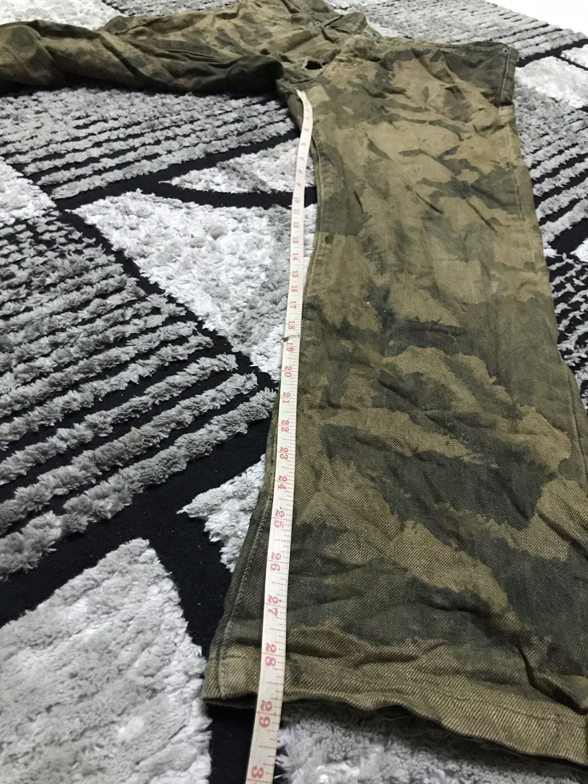 Uniqlo Uniqlo camouflage denim jeans Size US 32 / EU 48 - 11 Thumbnail