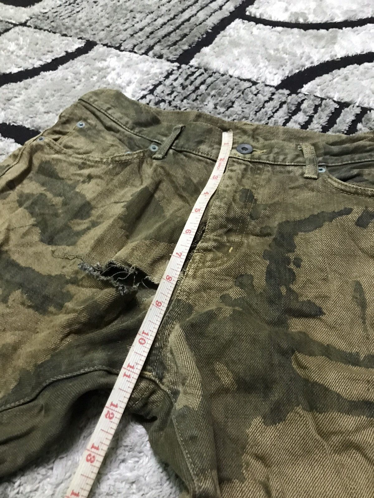 Uniqlo Uniqlo camouflage denim jeans Size US 32 / EU 48 - 14 Thumbnail