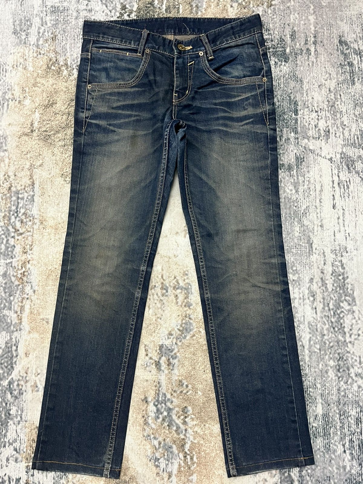 If Six Was Nine × Japanese Brand Chungdoryoung Denim Jeans Brand Double Pocket Size US 31 - 1 Thumbnail