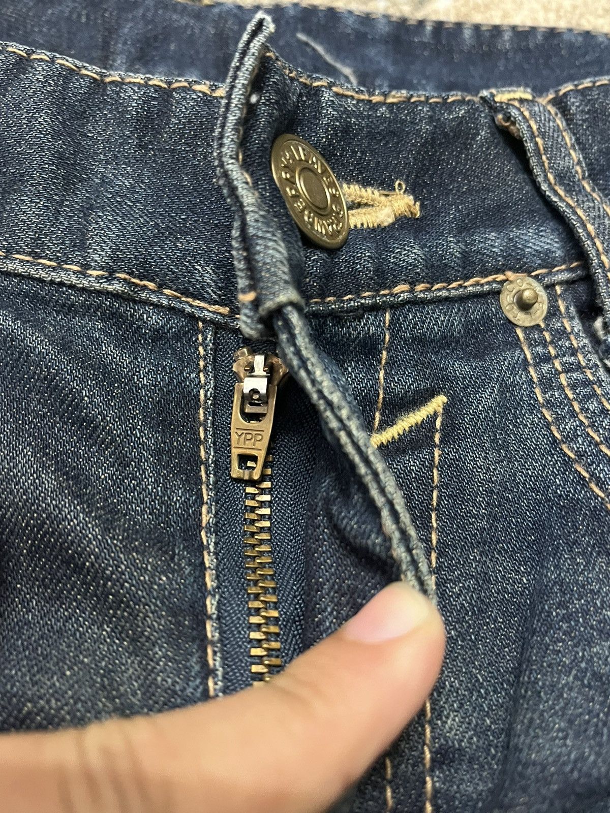 If Six Was Nine × Japanese Brand Chungdoryoung Denim Jeans Brand Double Pocket Size US 31 - 4 Thumbnail