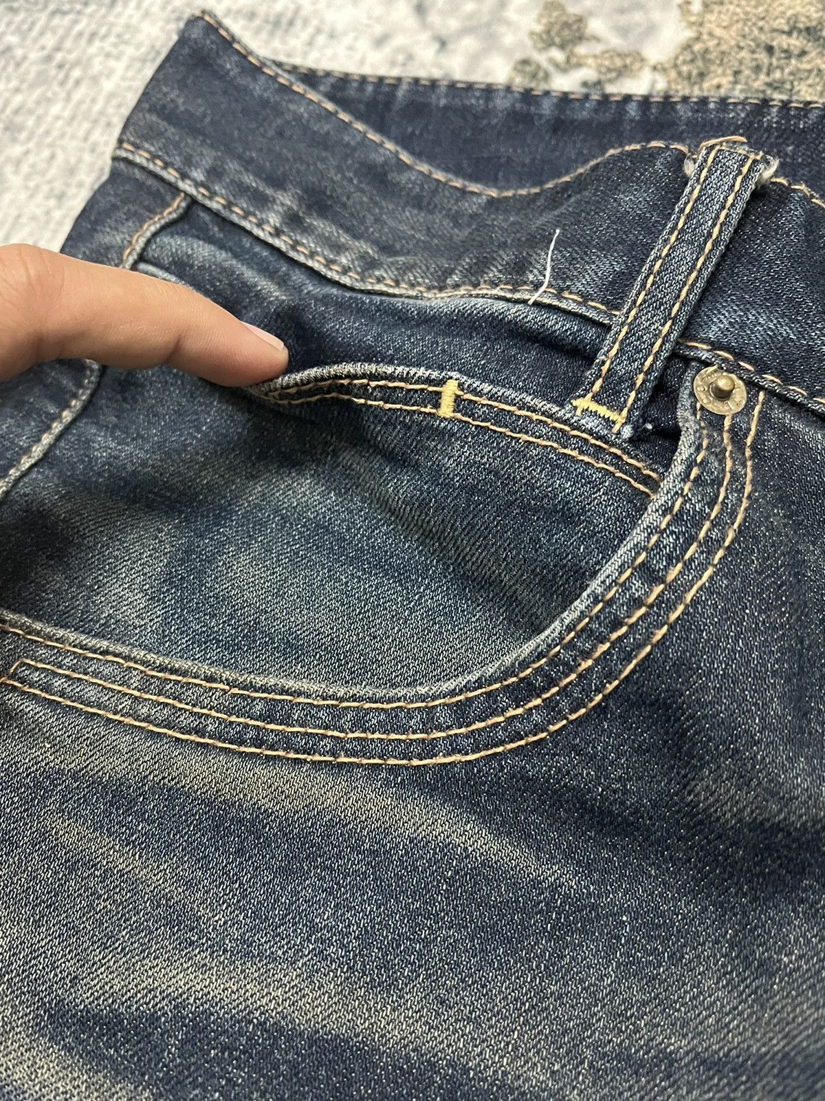 If Six Was Nine × Japanese Brand Chungdoryoung Denim Jeans Brand Double Pocket Size US 31 - 3 Thumbnail