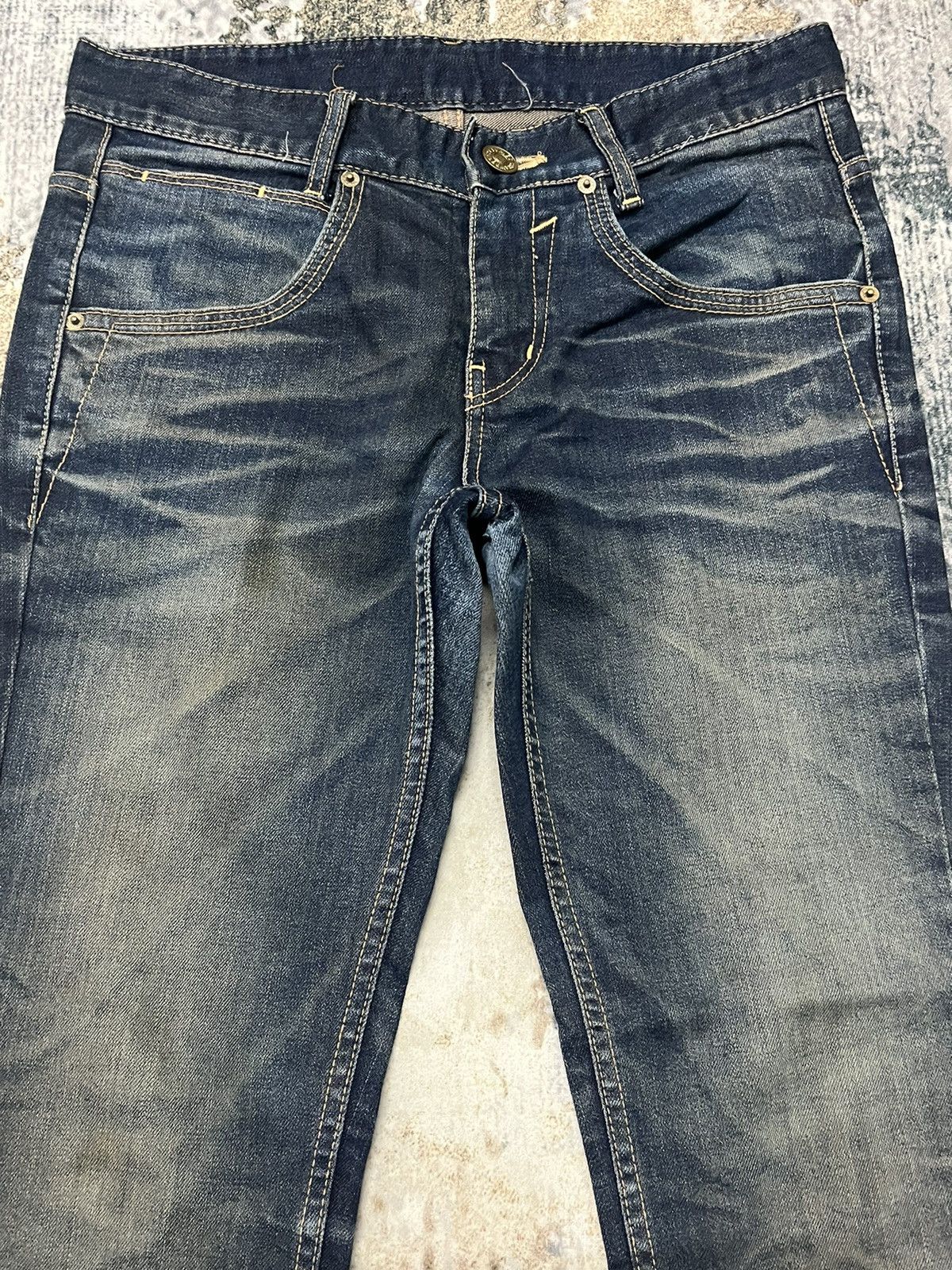 If Six Was Nine × Japanese Brand Chungdoryoung Denim Jeans Brand Double Pocket Size US 31 - 2 Thumbnail