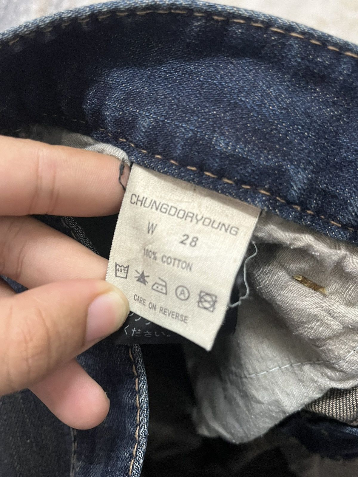 If Six Was Nine × Japanese Brand Chungdoryoung Denim Jeans Brand Double Pocket Size US 31 - 11 Thumbnail