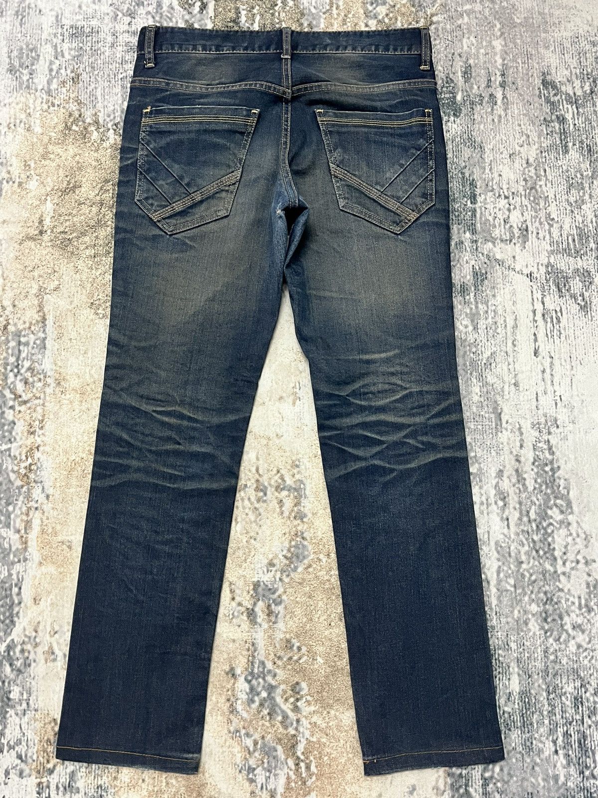 If Six Was Nine × Japanese Brand Chungdoryoung Denim Jeans Brand Double Pocket Size US 31 - 7 Thumbnail