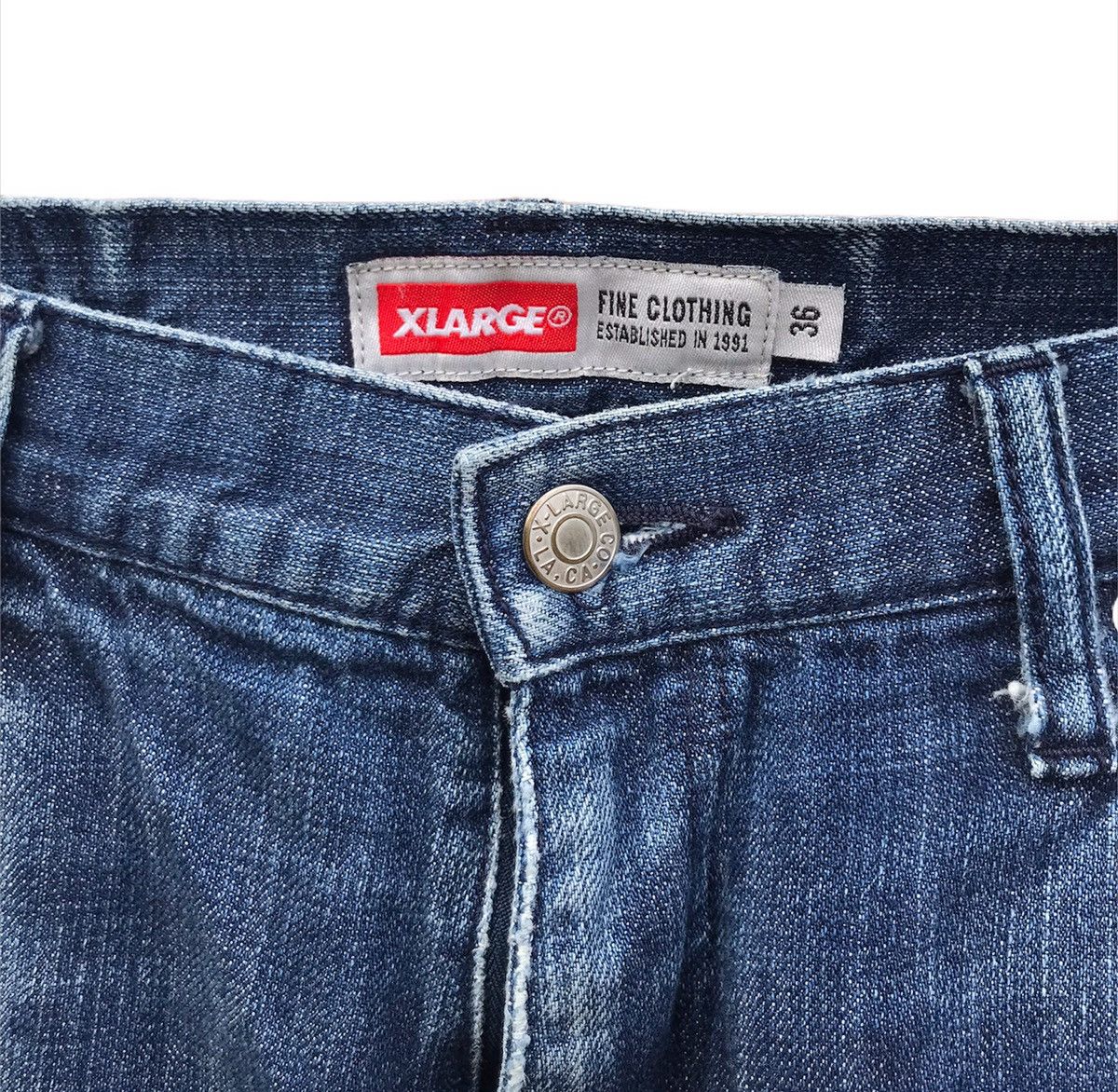 Xlarge Xlarge distressed denim jeans Size US 34 / EU 50 - 4 Thumbnail