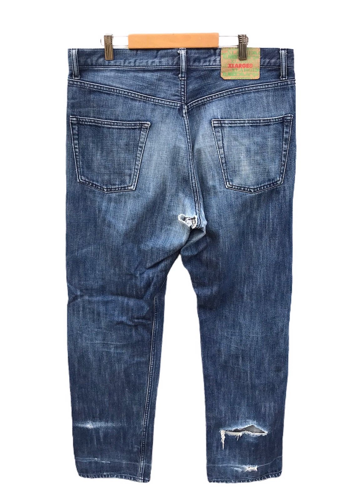 Xlarge Xlarge distressed denim jeans Size US 34 / EU 50 - 1 Thumbnail