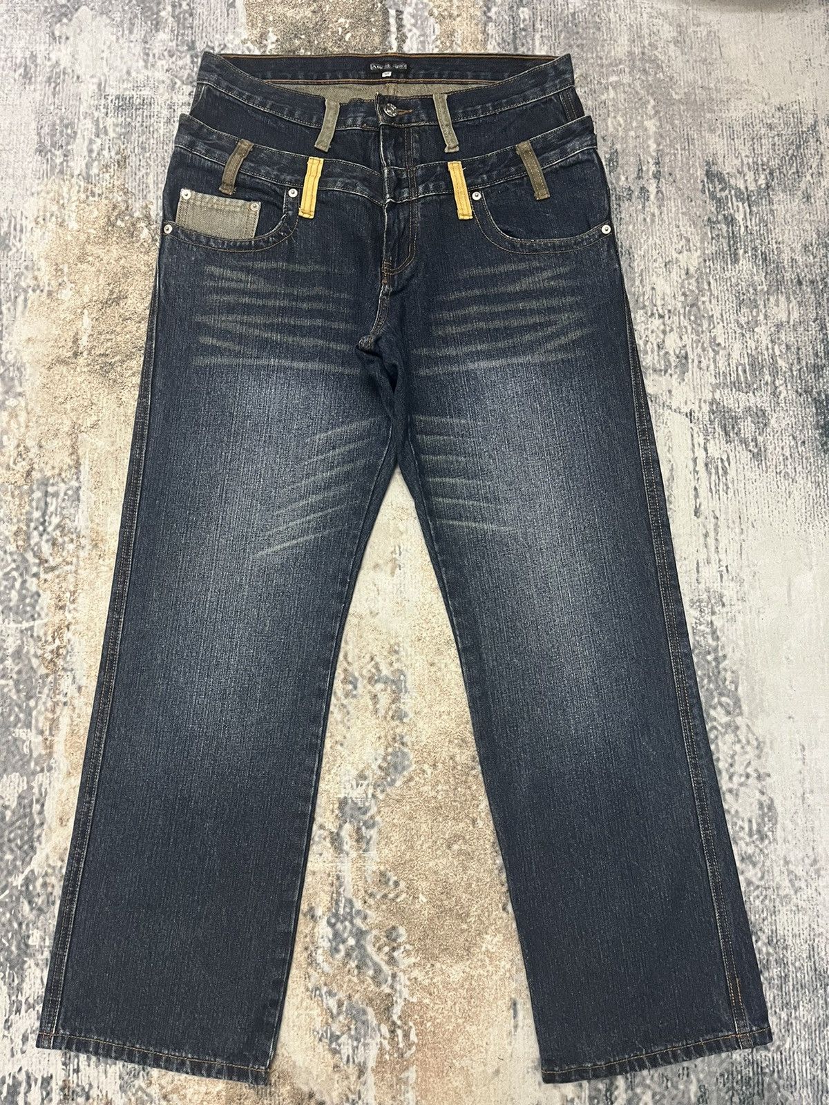 Amore Puro Double Waist Japanase Denim