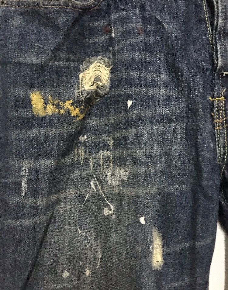 Designer 🔥RARE🔥DISTRESSED DENIM STYLE DENIM JEANS SIZE32 Size US 32 / EU 48 - 5 Thumbnail