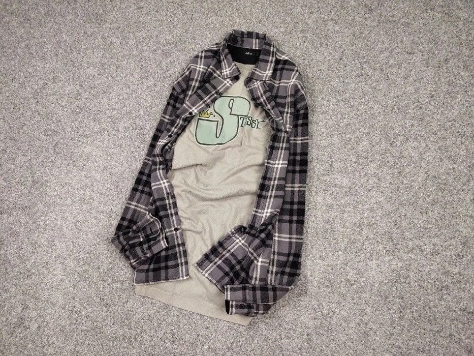 Flannel Vintage Flannel Shirt Travis Scott Style Size US XL / EU 56 / 4 - 9 Thumbnail