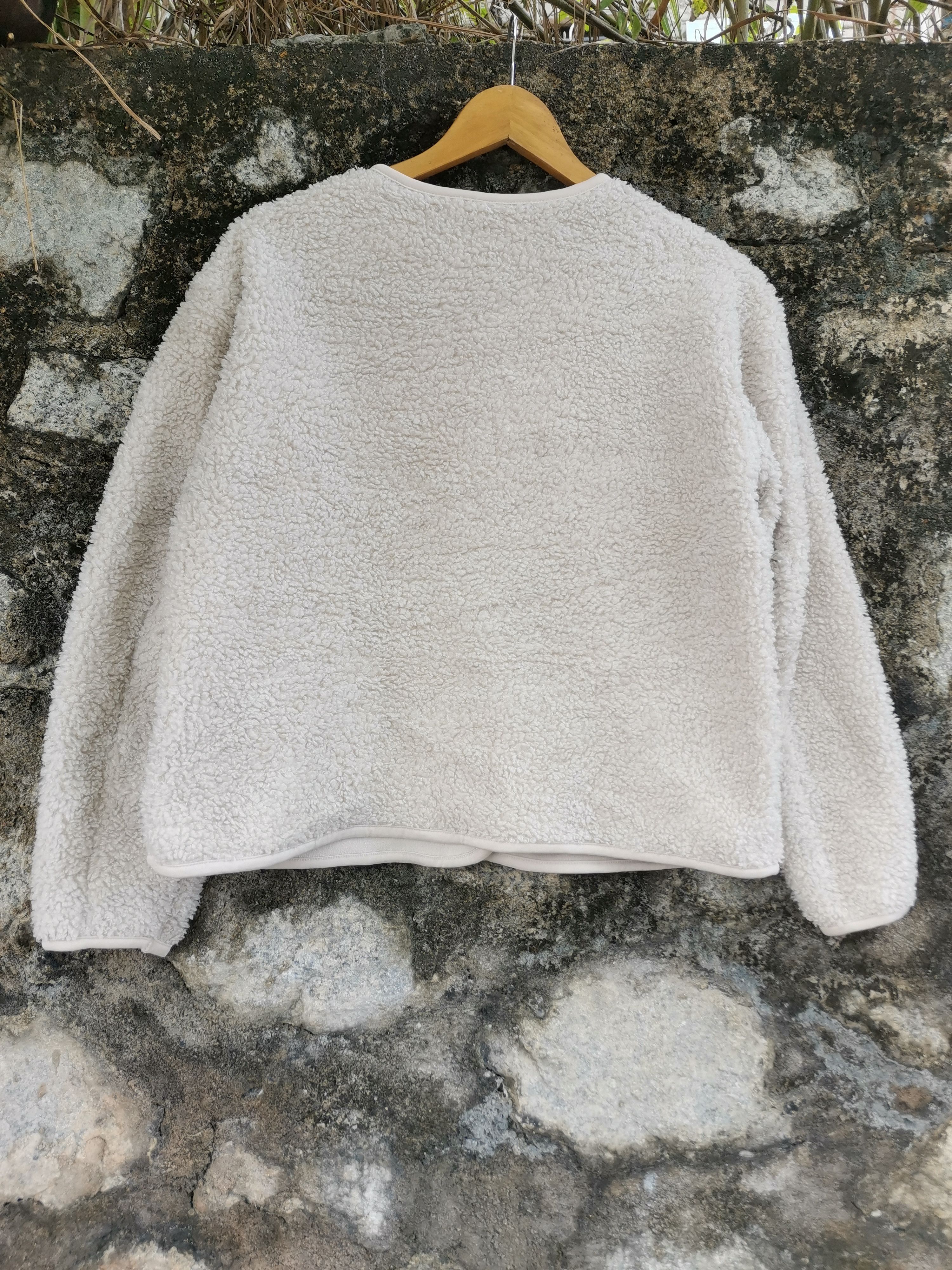Japanese Brand Uniqlo Deep Pile Sherpa Cardigan Jacket Size US M / EU 48-50 / 2 - 2 Thumbnail