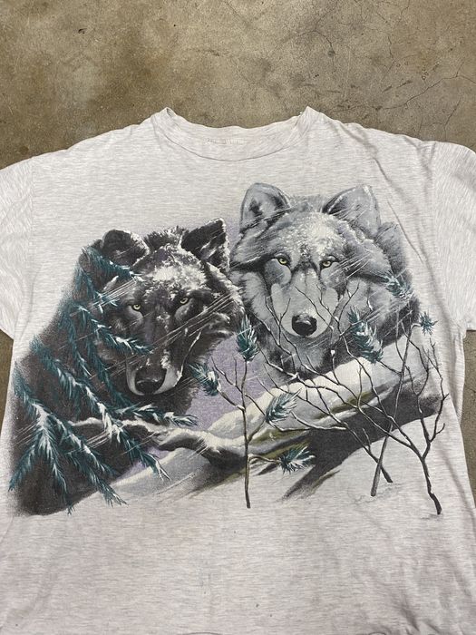 Vintage Vintage 1993 Harlequin Wolves Shirt | Grailed