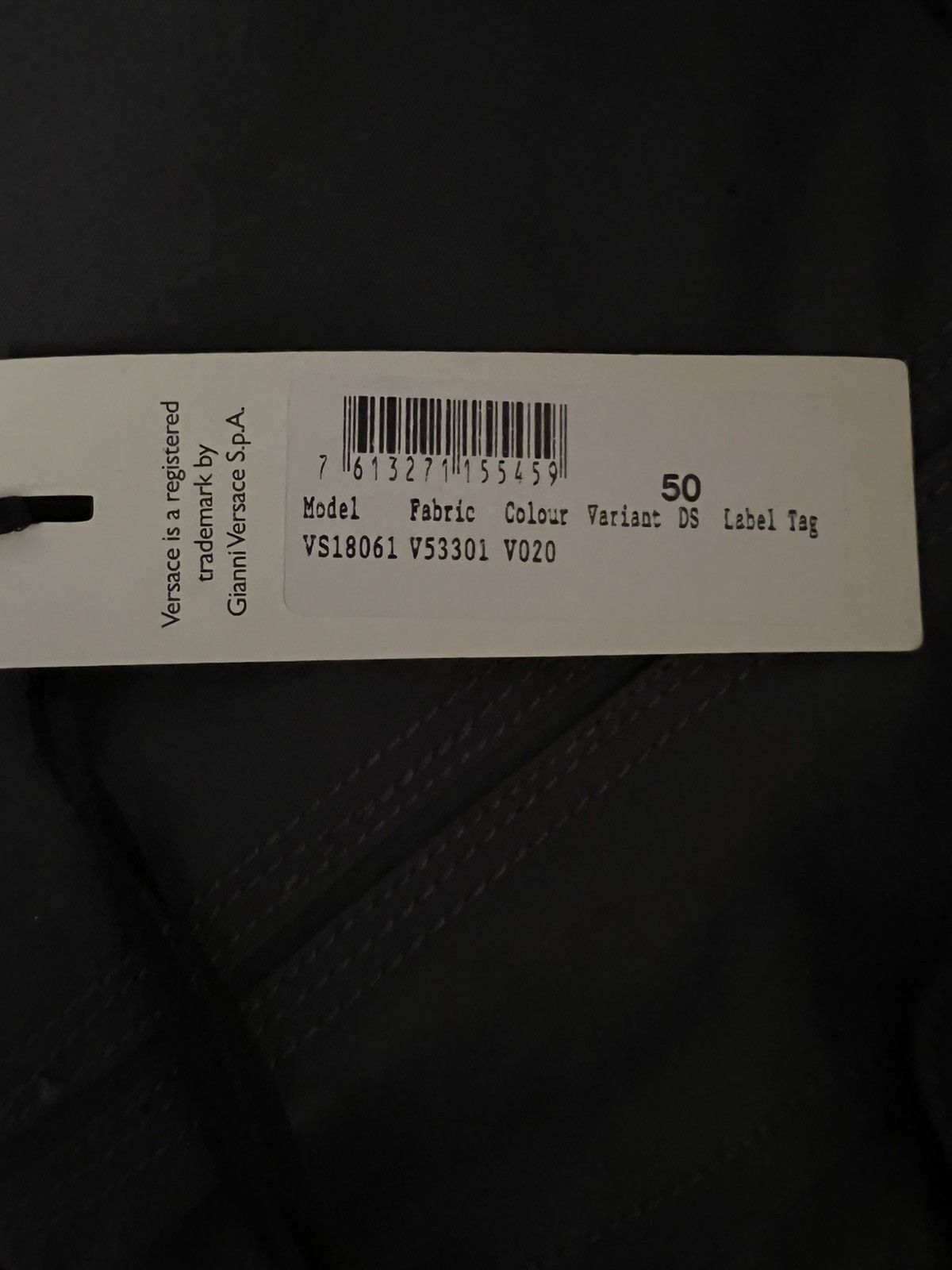 Versace VERSACE GREY COTTON JACKET EU SIZE 50 US 40 Size US M / EU 48-50 / 2 - 11 Thumbnail
