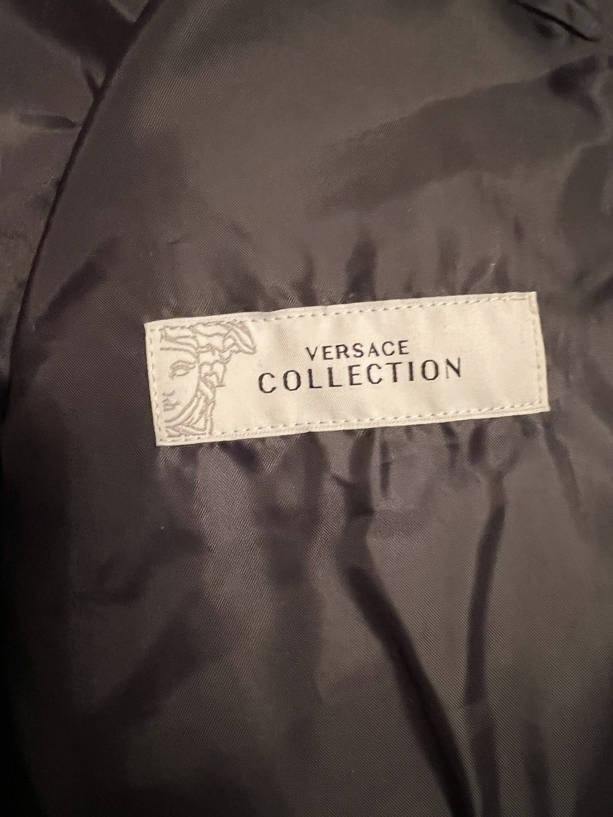 Versace VERSACE GREY COTTON JACKET EU SIZE 50 US 40 Size US M / EU 48-50 / 2 - 10 Thumbnail