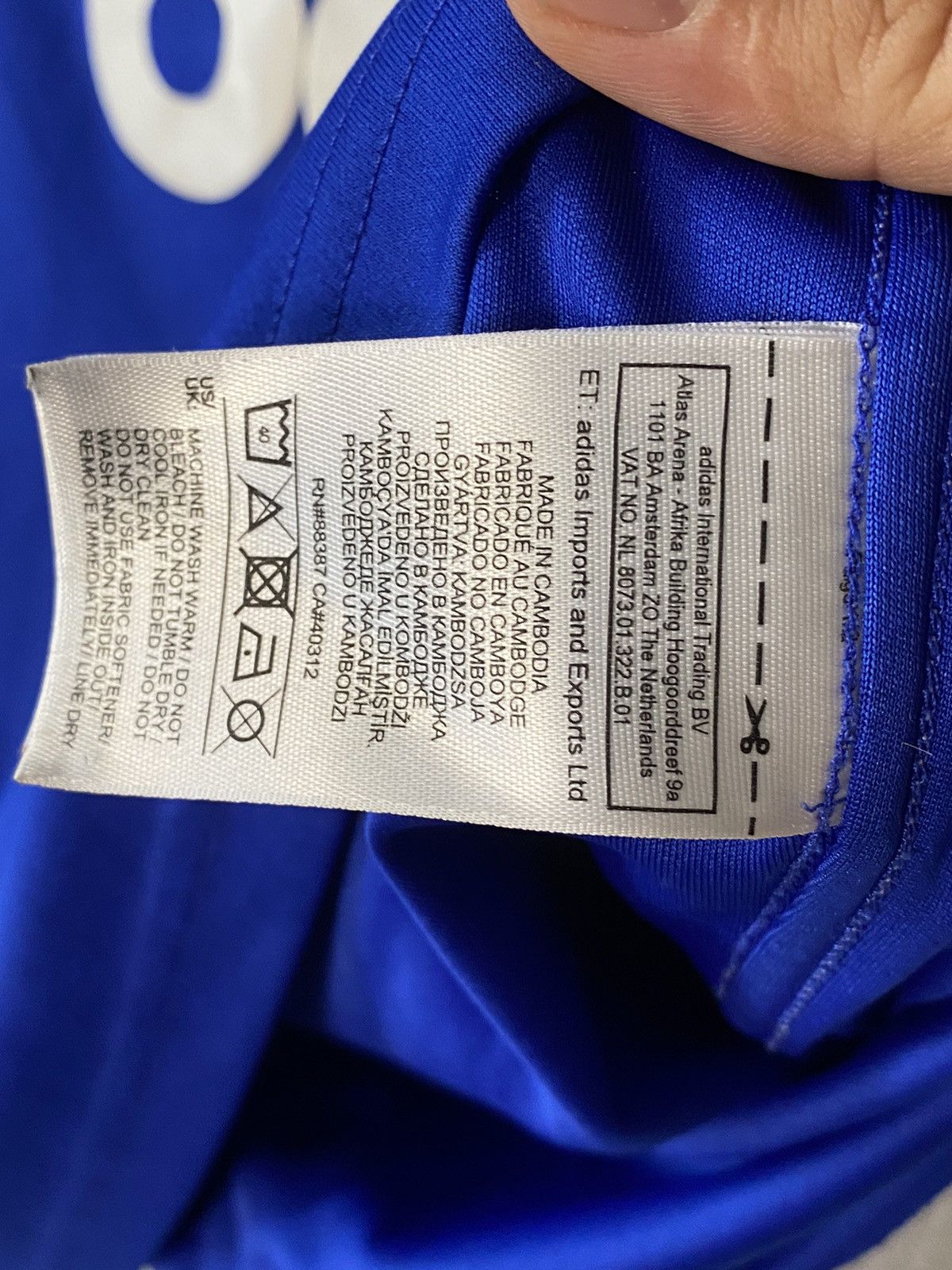 Adidas 2018 Birmingham City Adidas Soccer Jersey APL Size US M / EU 48-50 / 2 - 5 Thumbnail