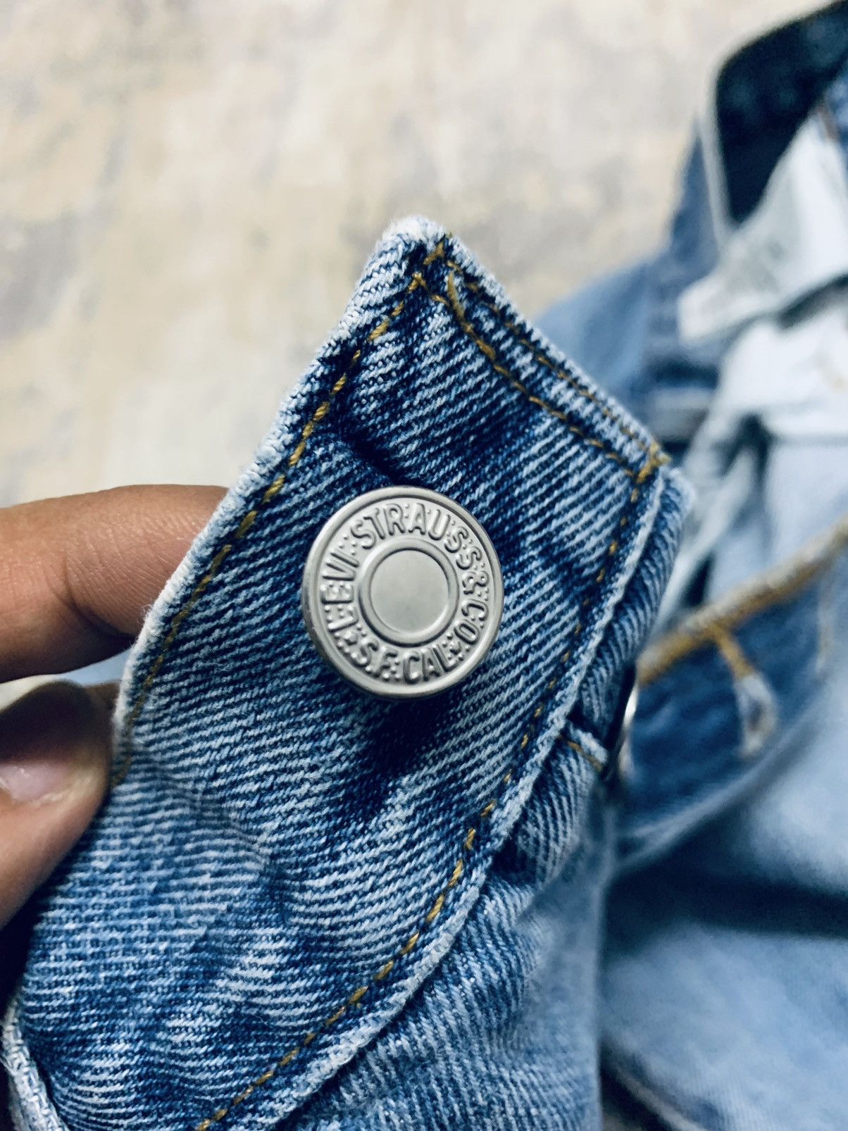 Levi's Vintage Levis 501 Distressed Denim Jeans 32x34.5 Size US 32 / EU 48 - 10 Thumbnail