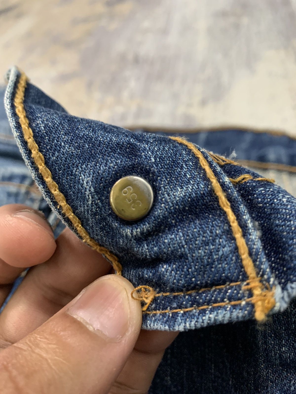 Levi's Vintage 90s Levi’s 501 Rusty Denim Jeans W32x31.5 Size US 32 / EU 48 - 8 Thumbnail