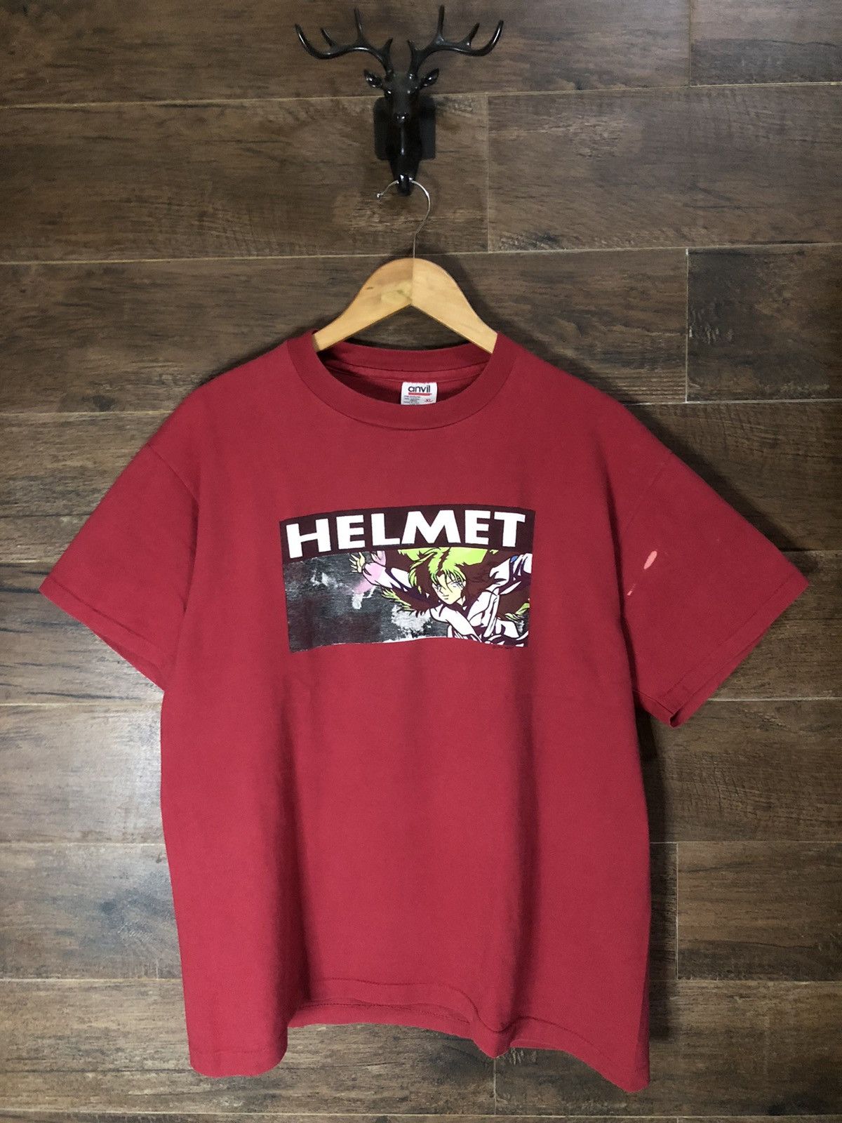 Band Tees × Hook-Ups × Vintage Vintage 1993 Helmet Birdhouse Skateboards Shirt Size US XL / EU 56 / 4 - 1 Thumbnail