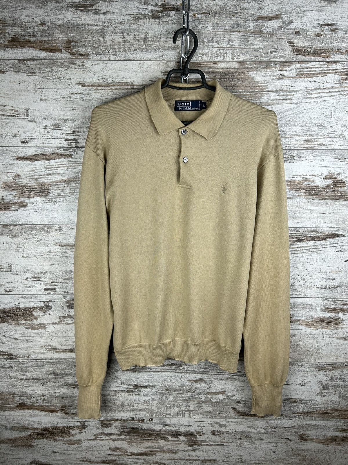 Polo Ralph Lauren Mens Vintage Polo Ralph Lauren Sweater y2k rare knitwear Size US L / EU 52-54 / 3 - 1 Thumbnail