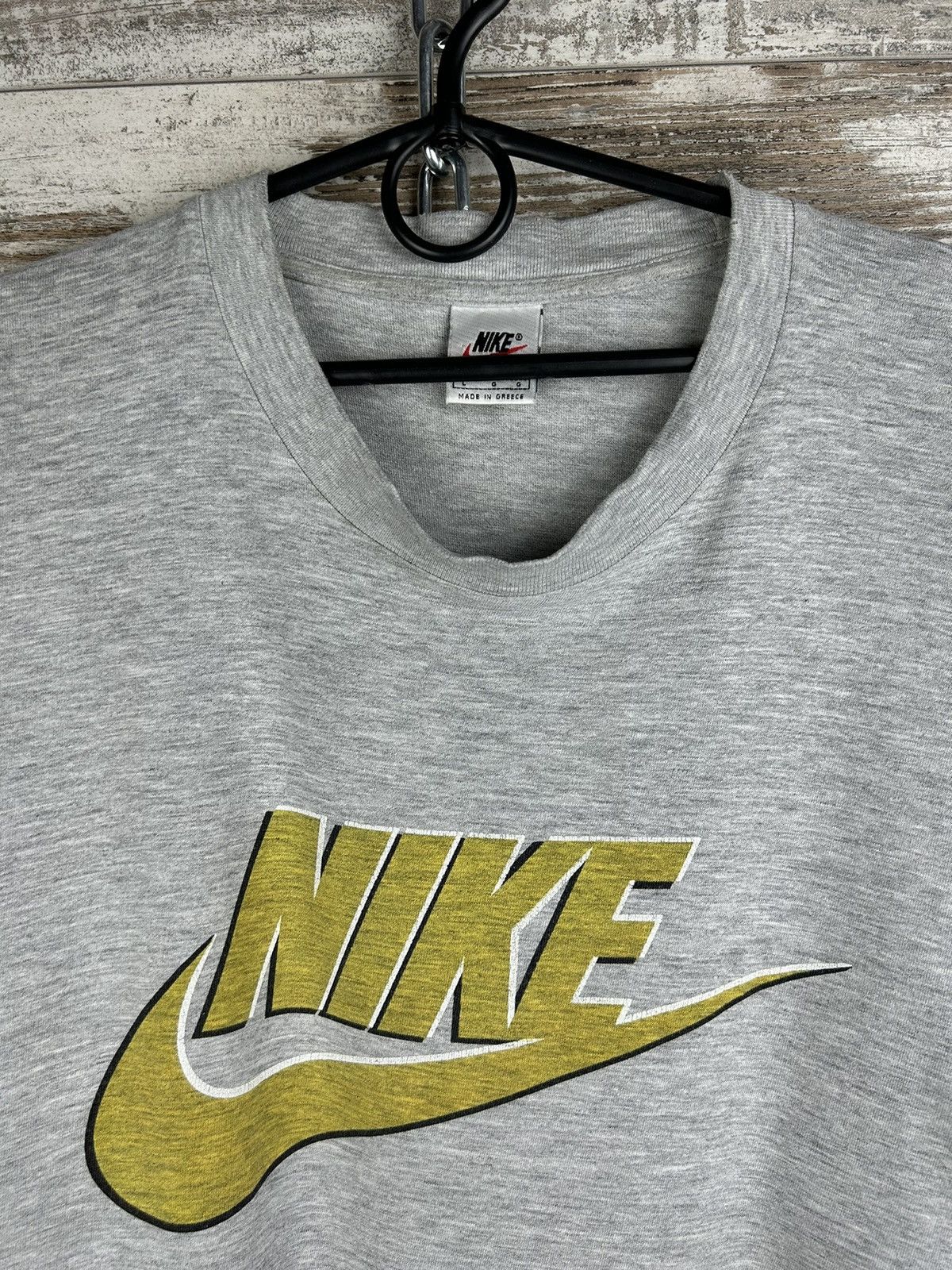 Nike Mens Vintage Nike Big Logo T Shirt rare y2k streetwear tee Size US L / EU 52-54 / 3 - 4 Thumbnail