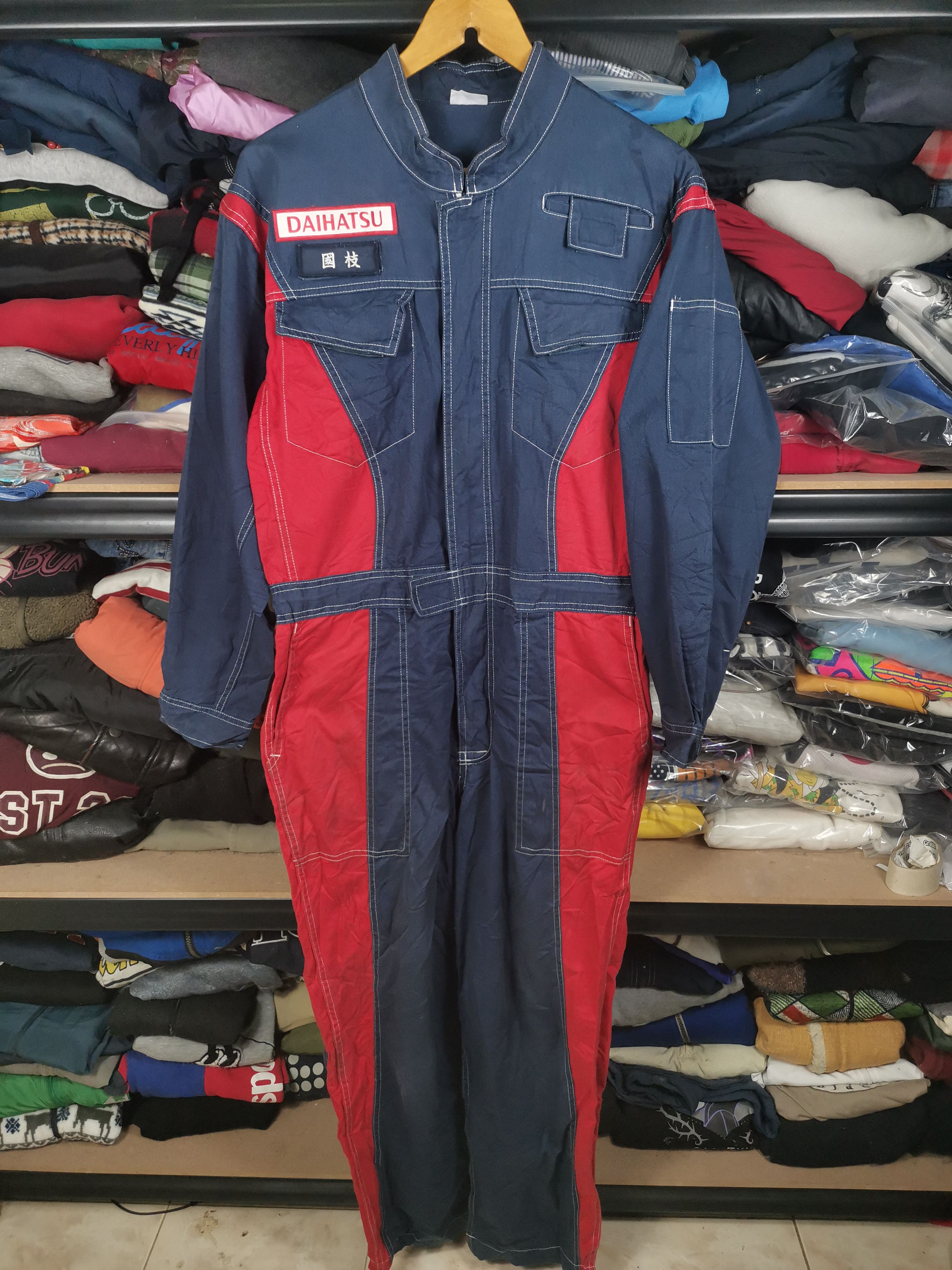 Japanese Brand Vintage Japanese Brand Daihatsu Racing Overalls Size US 33 - 3 Thumbnail