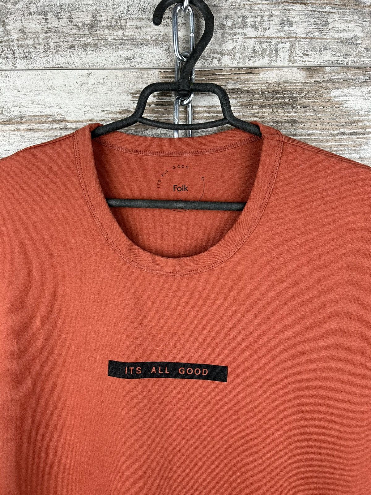 Folk Mens Folk Longsleeve T-shirt big logo streetwear y2k size 5 Size US M / EU 48-50 / 2 - 2 Thumbnail