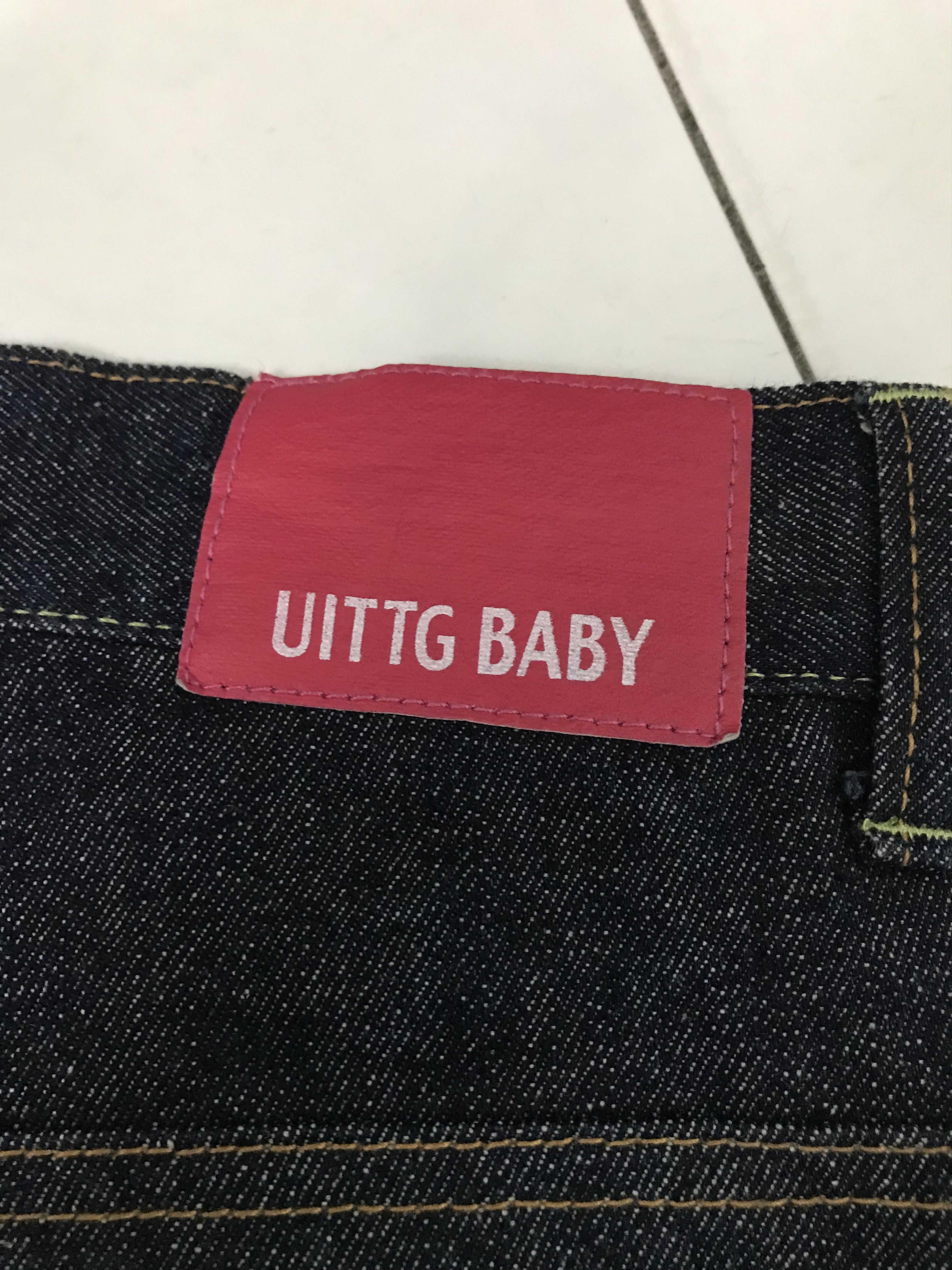 Denime × Japanese Brand × Vintage Uittg Baby Bape Design Denim Size US 28 / EU 44 - 19 Thumbnail