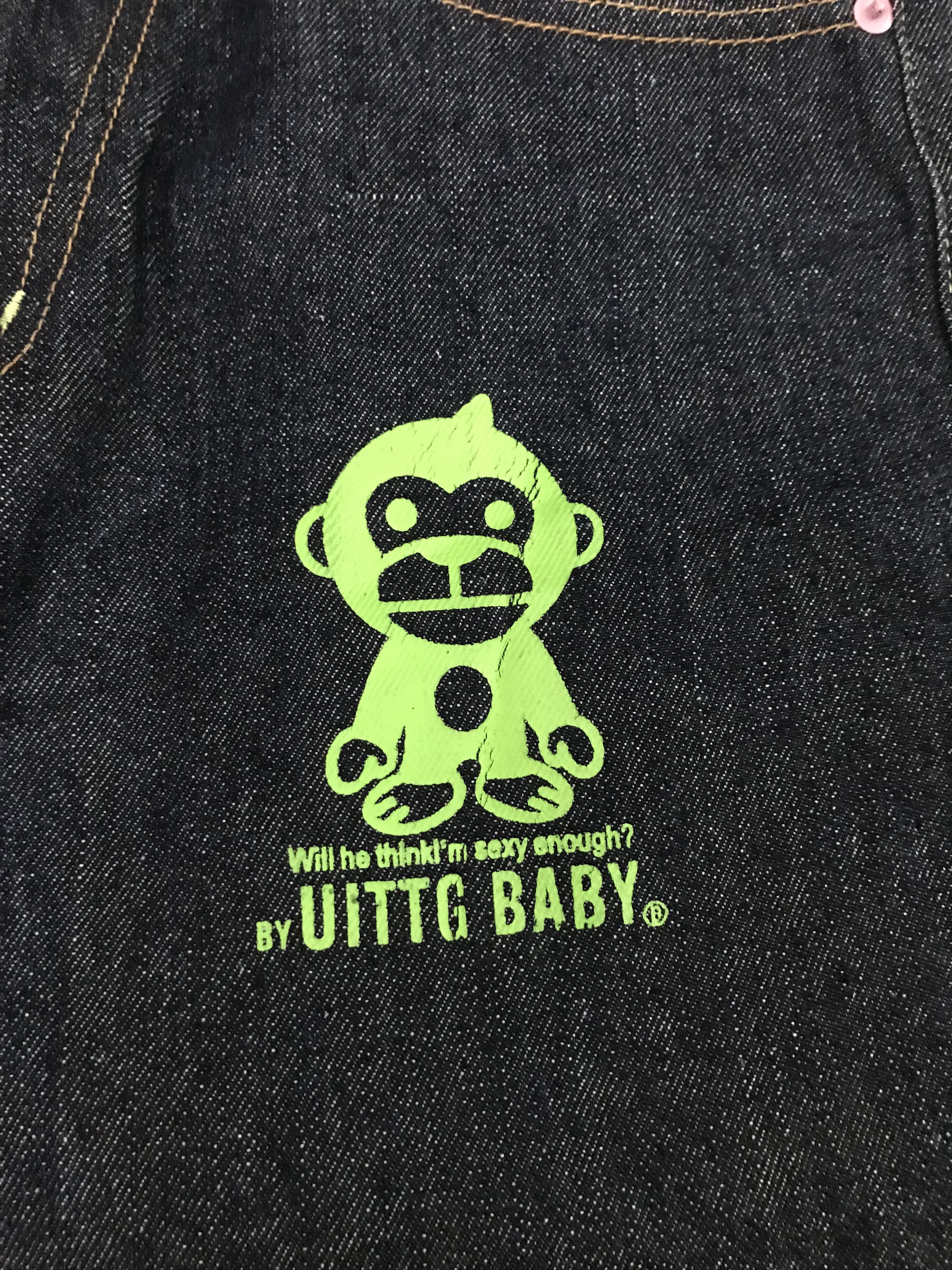 Denime × Japanese Brand × Vintage Uittg Baby Bape Design Denim Size US 28 / EU 44 - 12 Thumbnail
