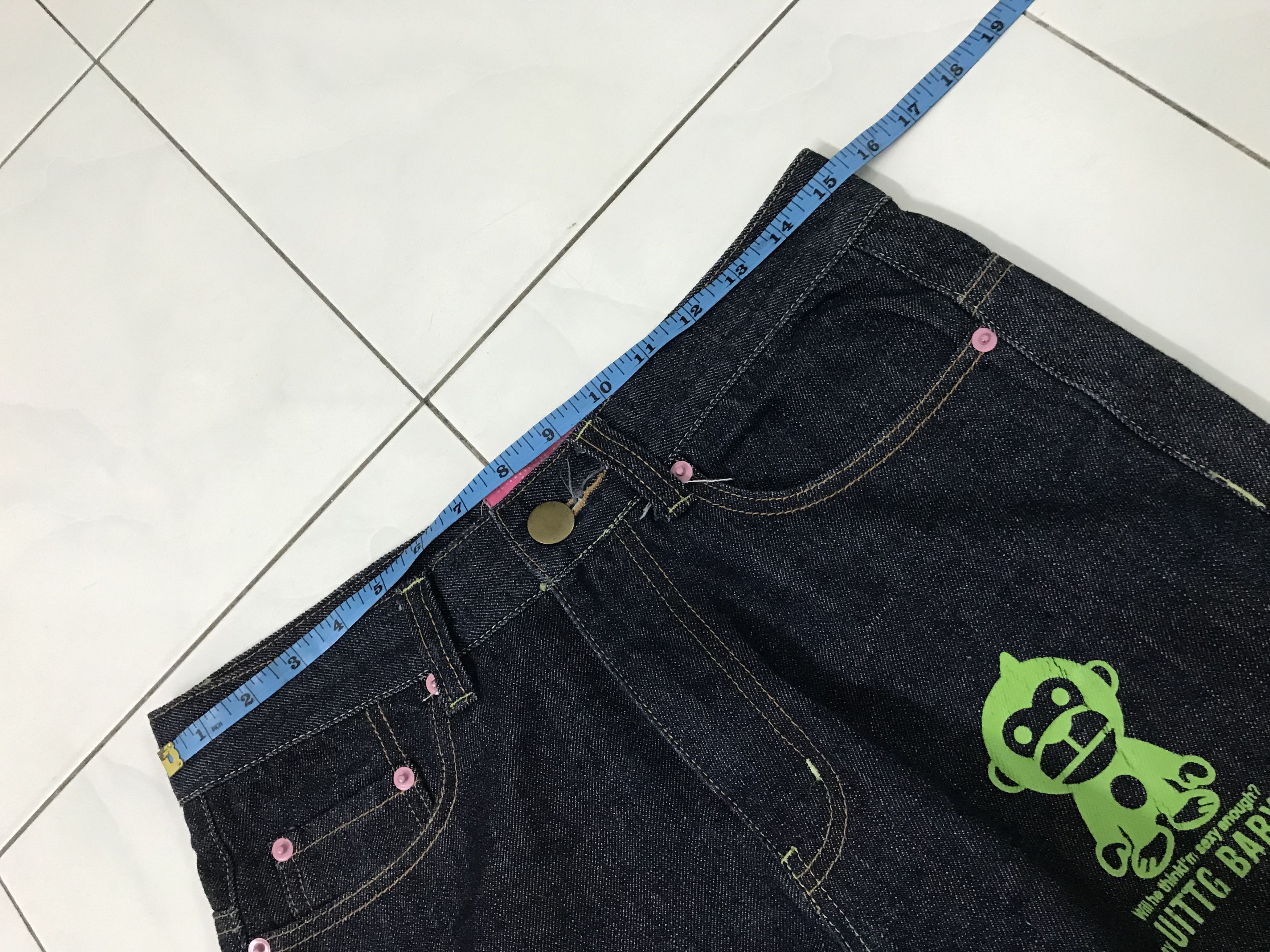 Denime × Japanese Brand × Vintage Uittg Baby Bape Design Denim Size US 28 / EU 44 - 6 Thumbnail