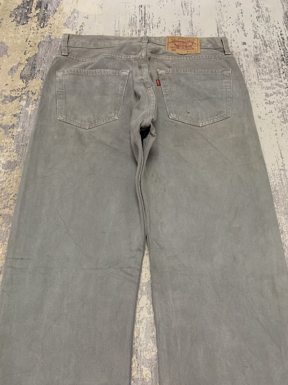 Levi's Vintage Levis 501 Distressed Denim Jeans W32x33.5 Size US 32 / EU 48 - 10 Thumbnail