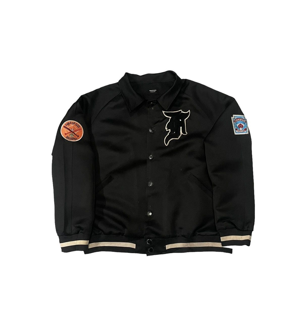 Fear of 2024 god letterman jacket