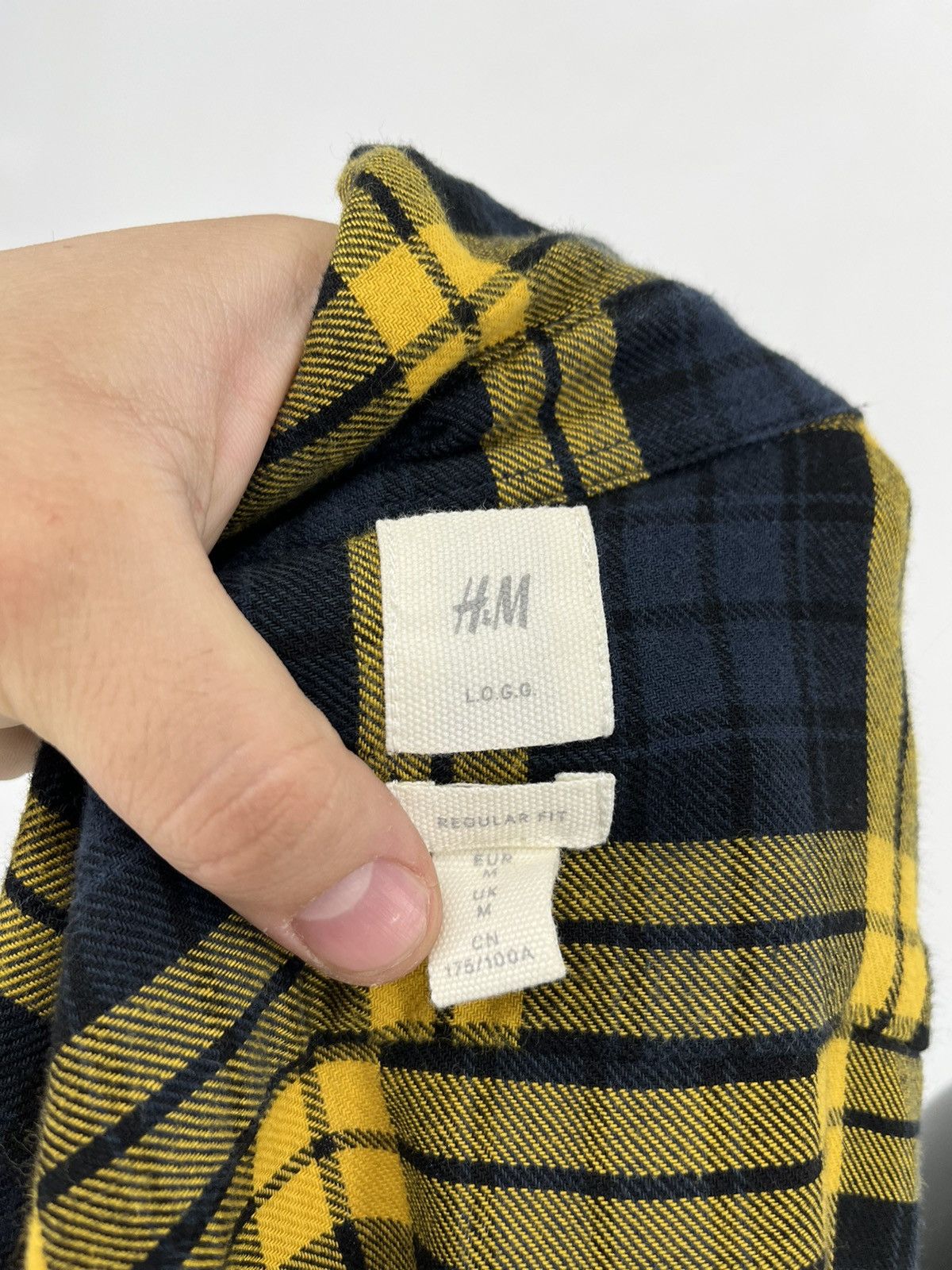 Flannel × Vintage Vintage Flannel Shirt Travis Scott Style Streetwear Size US M / EU 48-50 / 2 - 6 Thumbnail