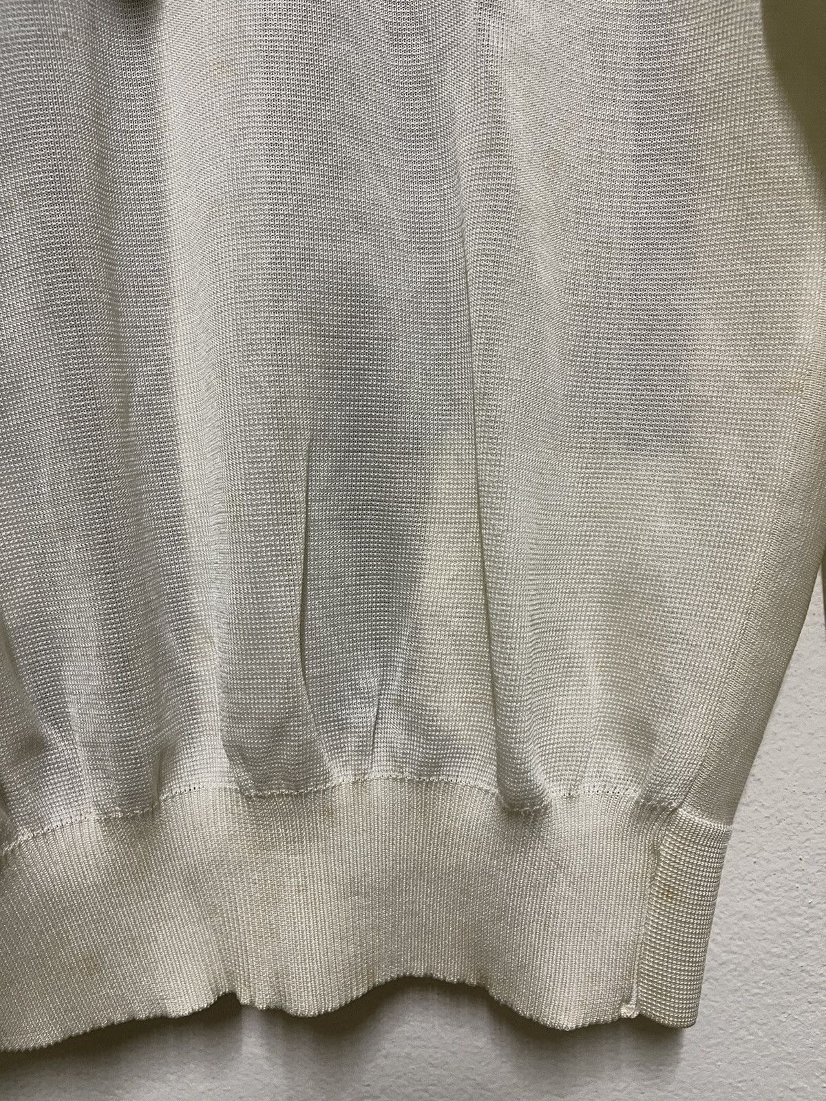 Japanese Brand Lindbergh zipper Long Sleeve Vintage Stripes Double Pocket Size US M / EU 48-50 / 2 - 21 Thumbnail