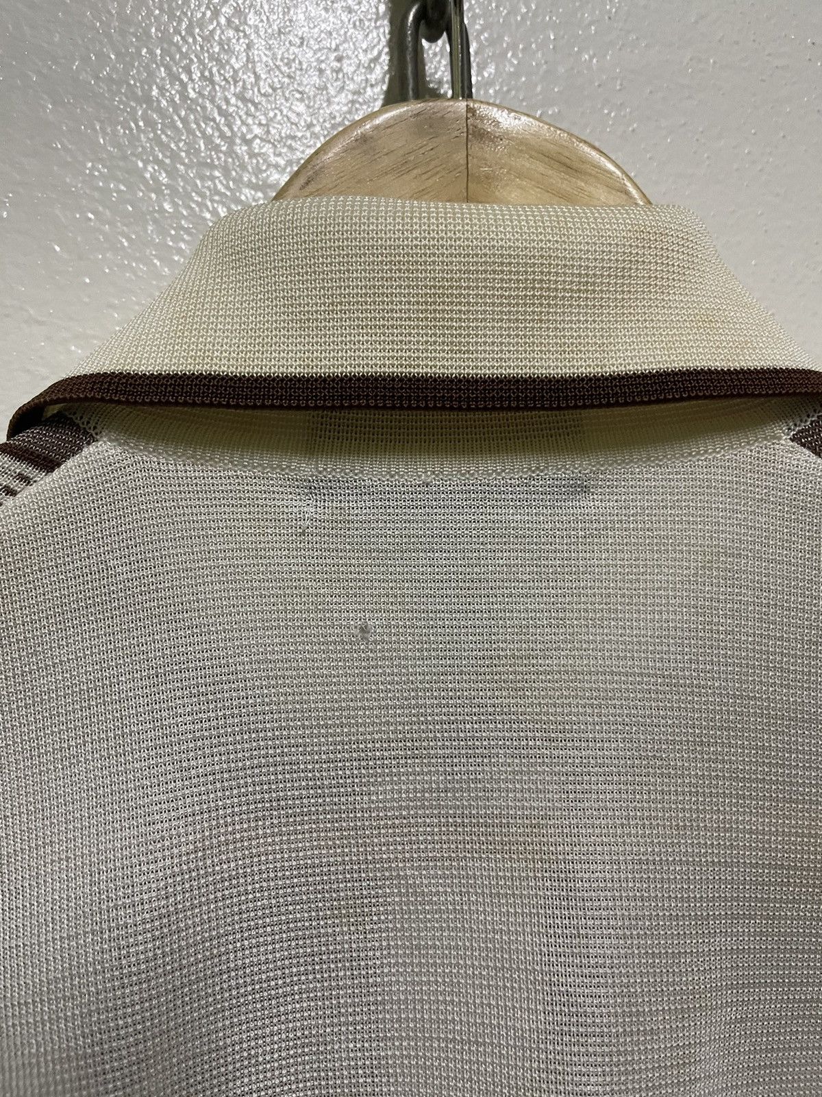 Japanese Brand Lindbergh zipper Long Sleeve Vintage Stripes Double Pocket Size US M / EU 48-50 / 2 - 23 Thumbnail