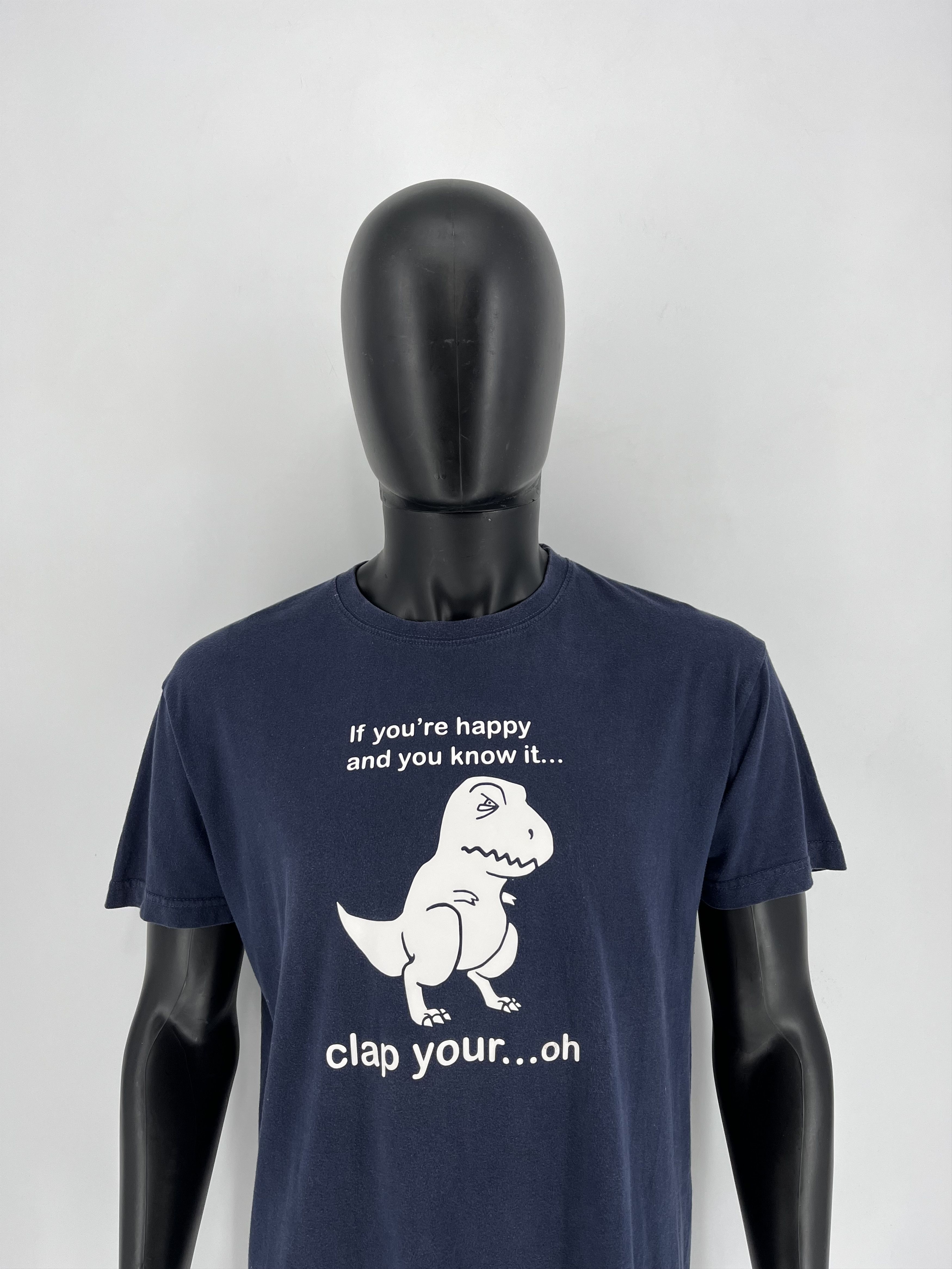 Other Vintage Y2K ADULT “ If you're Happy and you know it.. CLAP“ Size US L / EU 52-54 / 3 - 1 Thumbnail