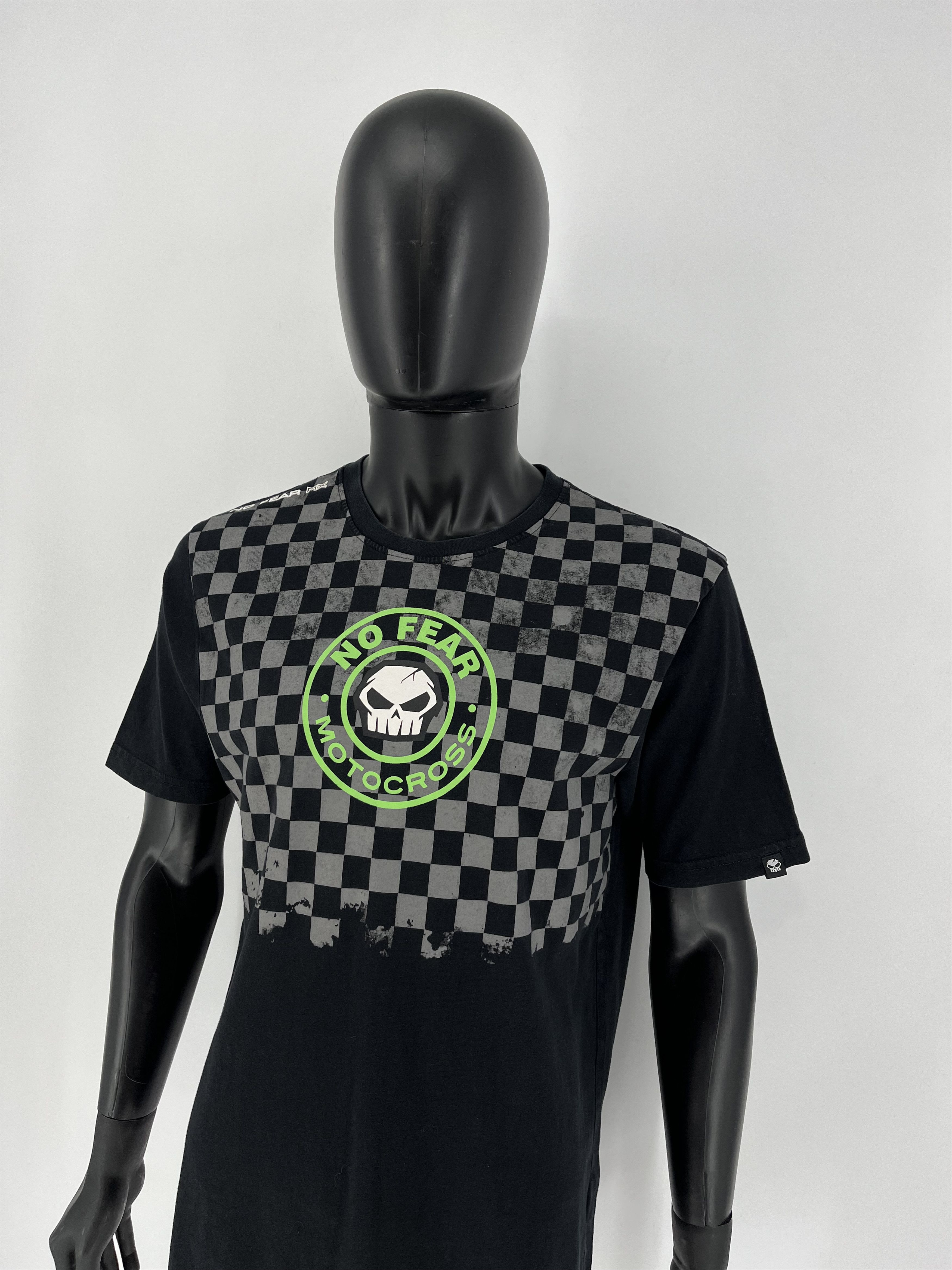 No Fear × Vintage Vintage No Fear T-Shirt size M Motocross Tee Racing Tee Size US M / EU 48-50 / 2 - 4 Thumbnail