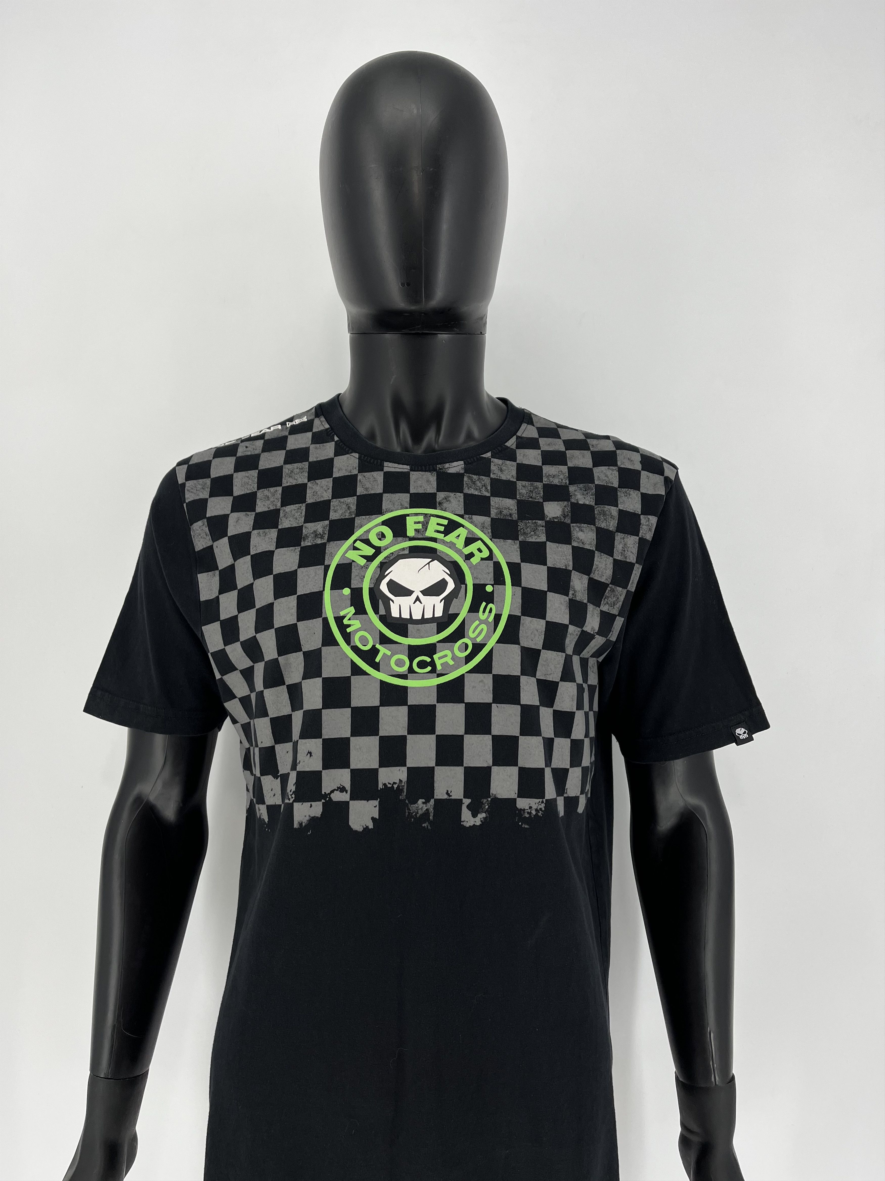 No Fear × Vintage Vintage No Fear T-Shirt size M Motocross Tee Racing Tee Size US M / EU 48-50 / 2 - 6 Thumbnail