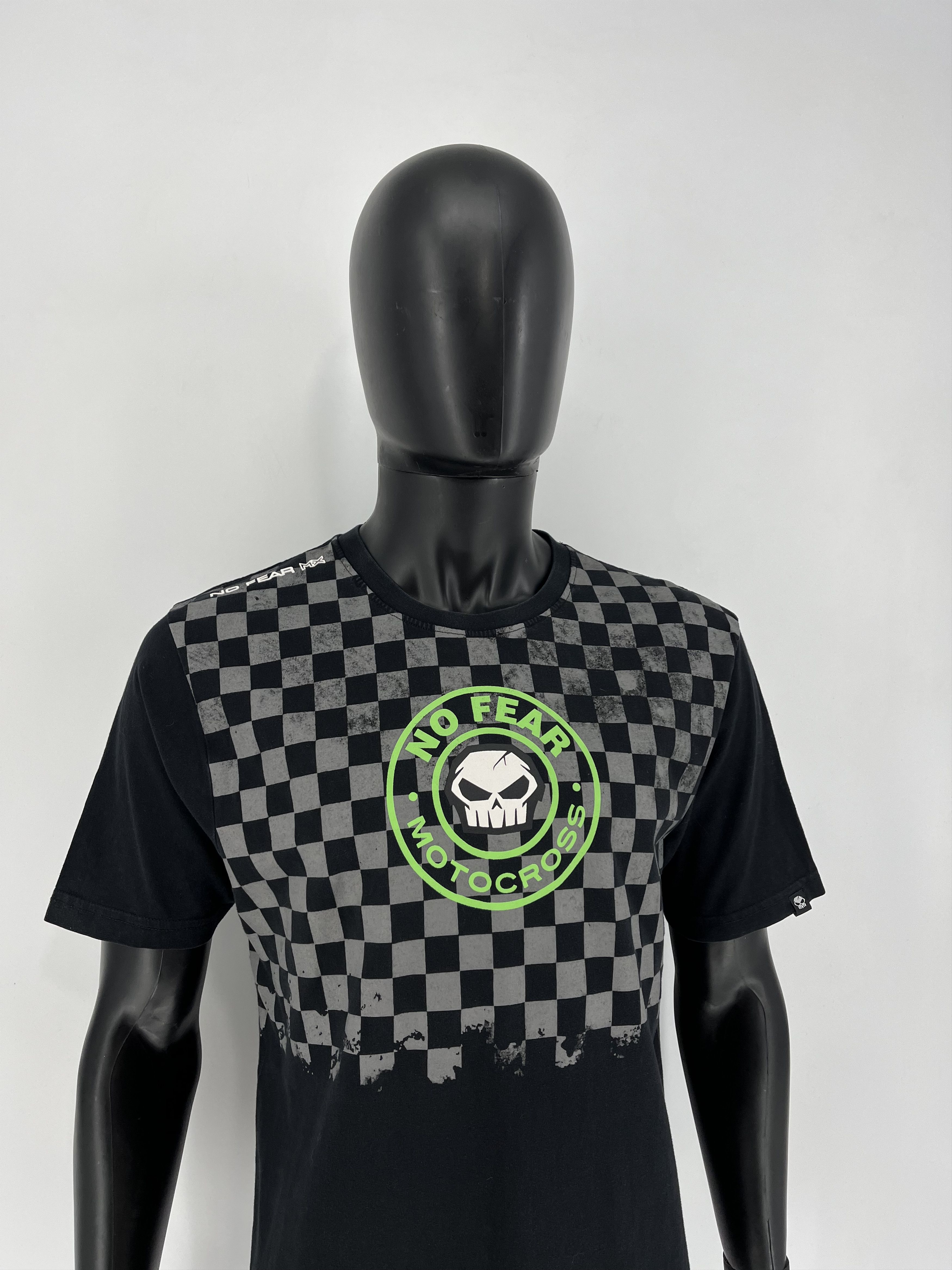No Fear × Vintage Vintage No Fear T-Shirt size M Motocross Tee Racing Tee Size US M / EU 48-50 / 2 - 8 Thumbnail