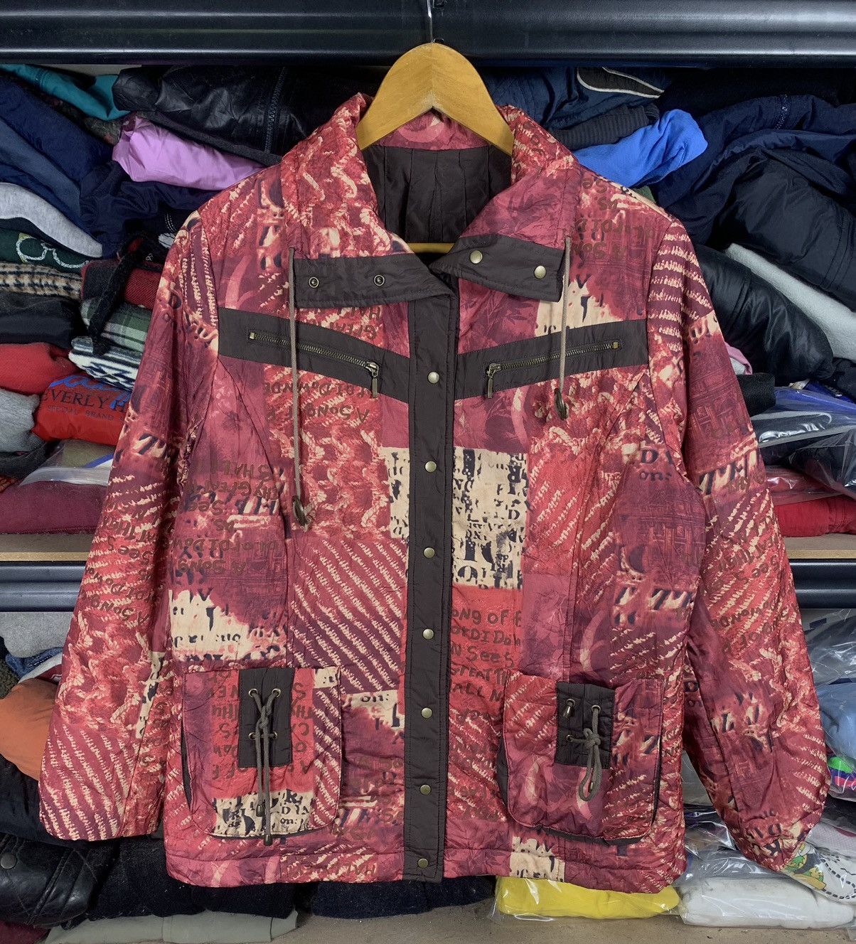 Vintage Japanese Brand Reversible Jacket