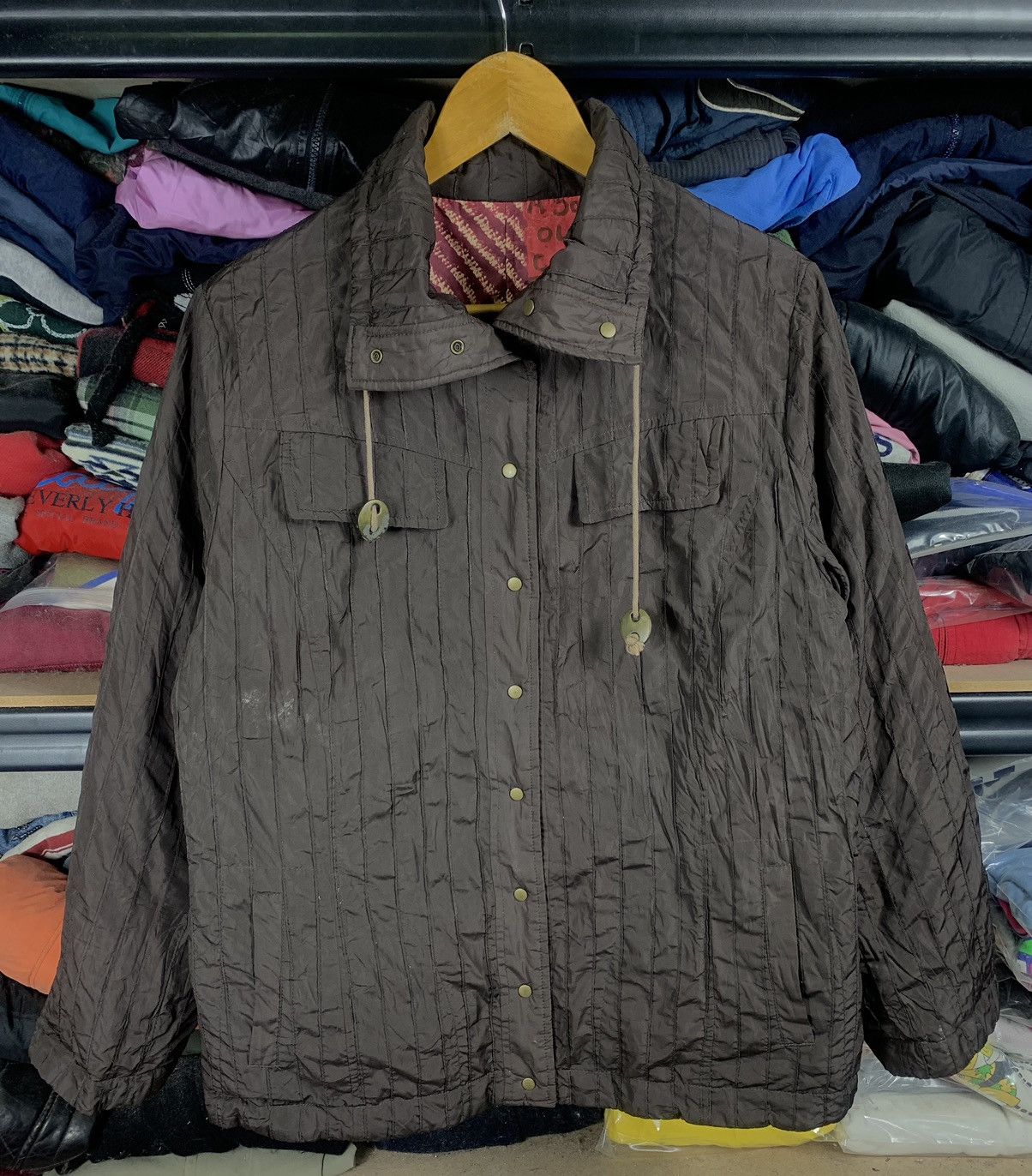 Japanese Brand × Vintage Vintage Japanese Brand Reversible Jacket Size L / US 10 / IT 46 - 3 Thumbnail