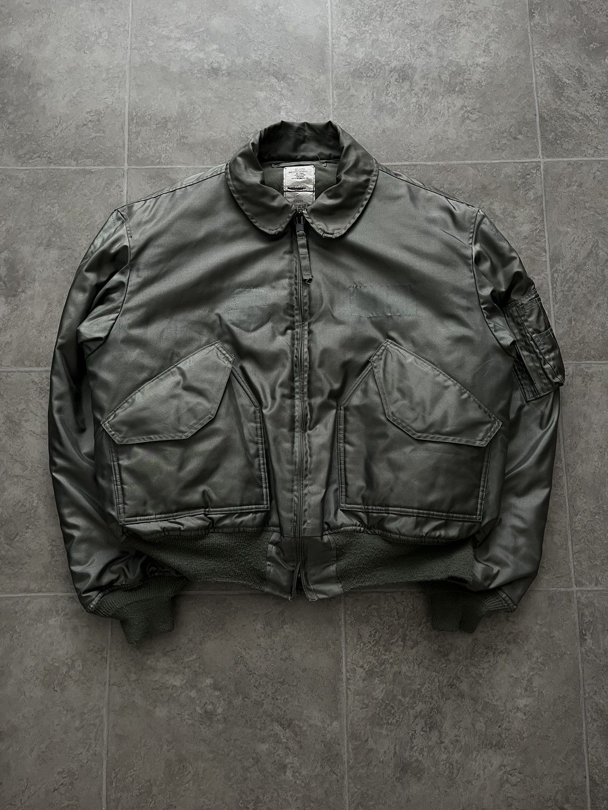 Military × Us Air Force × Vintage Vintage CWU 45 P Flight Bomber 