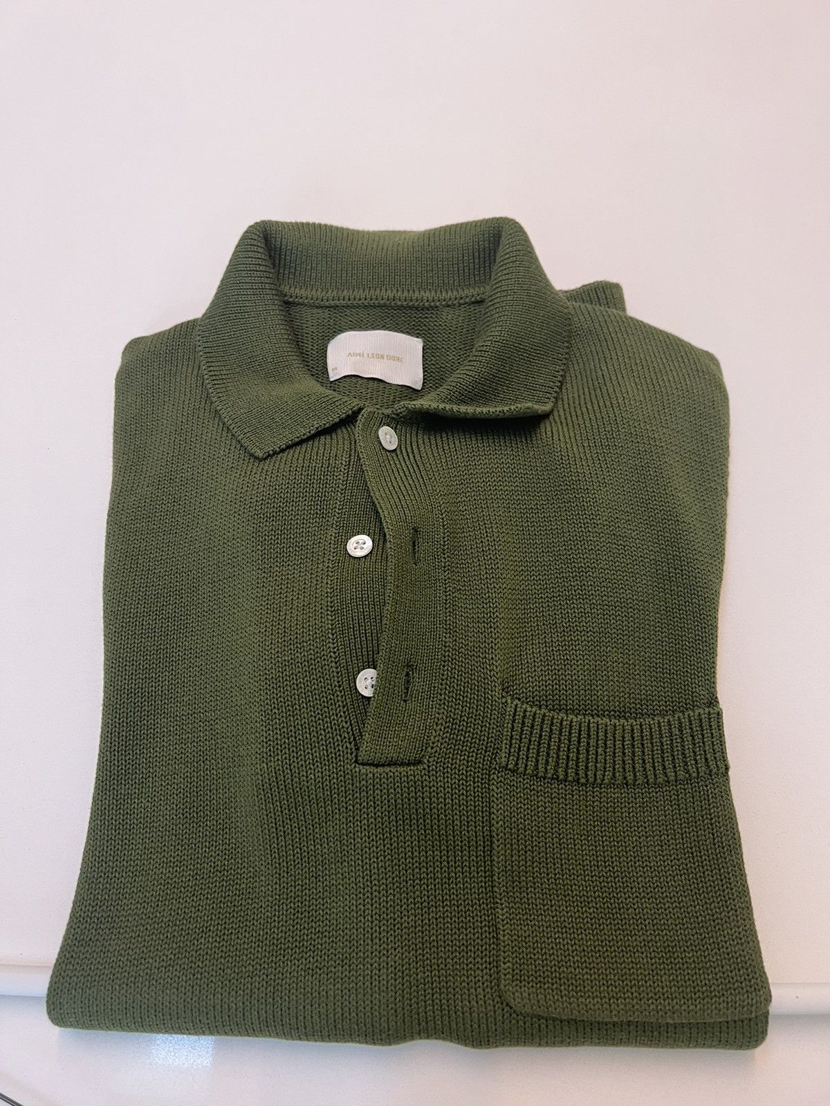 Aime Leon Dore ALD Aime Leon Dore knit Polo Sweater Size US M / EU 48-50 / 2 - 2 Thumbnail