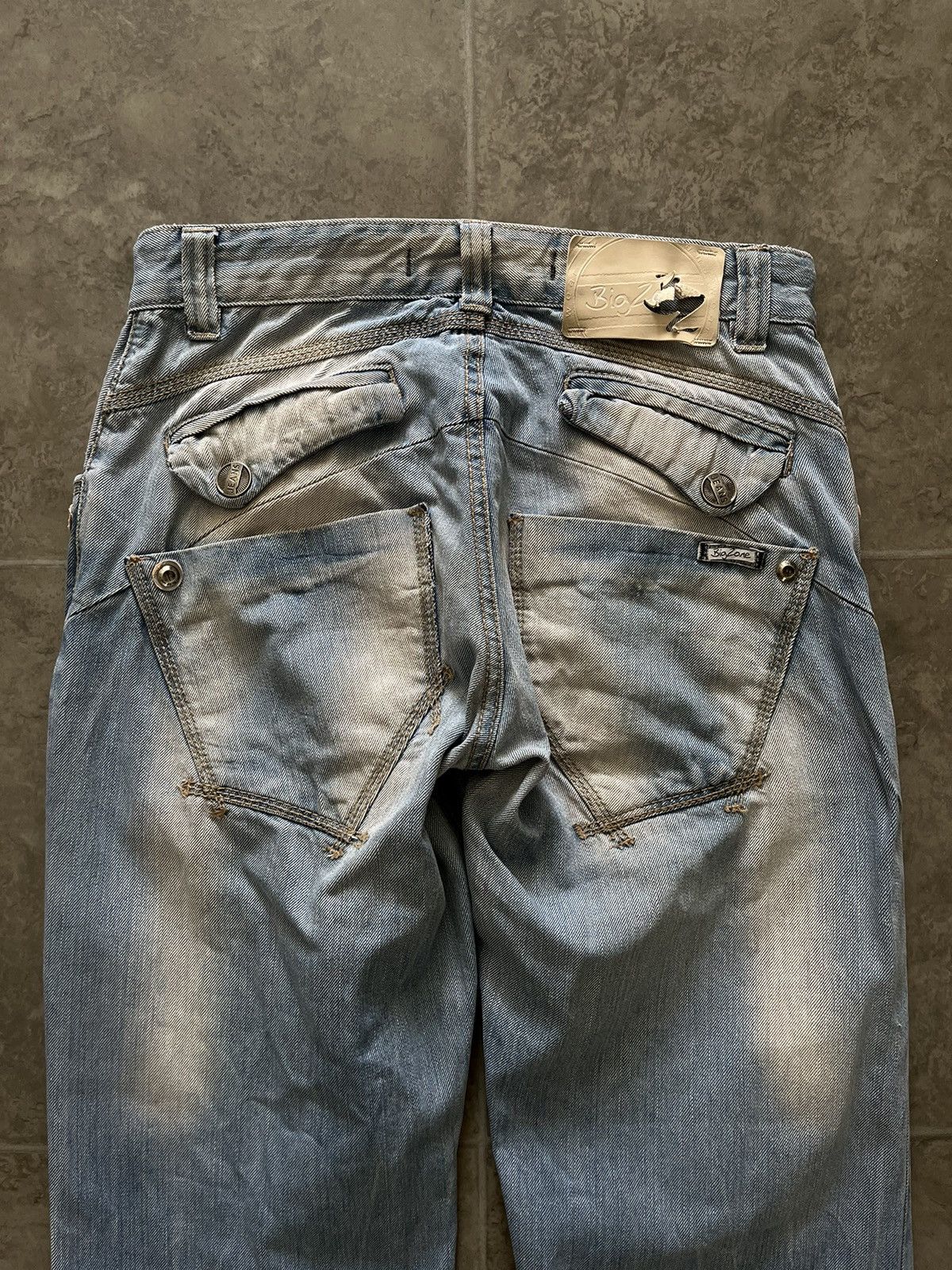 Japanese Brand VINTAGE WIDE LEG JEANS Y2K SH029 Size US 28 / EU 44 - 11 Thumbnail