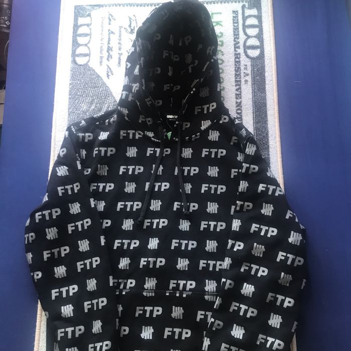 Ftp x undefeated all over hoodie hot sale