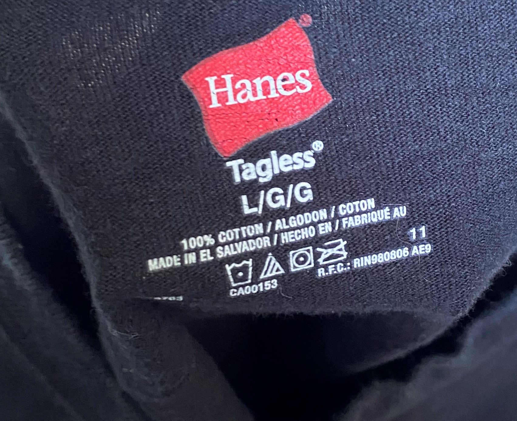 Hanes × NFL 🏁 Baltimore Ragin' Ravens T-Shirt 🏁 Size US L / EU 52-54 / 3 - 3 Thumbnail