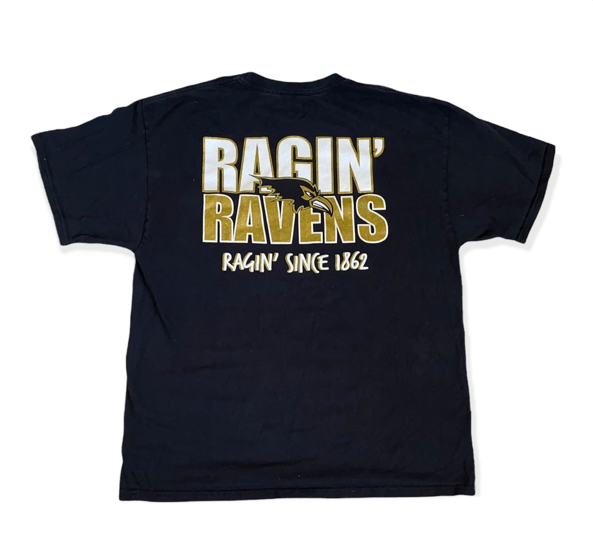 Hanes × NFL 🏁 Baltimore Ragin' Ravens T-Shirt 🏁 Size US L / EU 52-54 / 3 - 1 Thumbnail