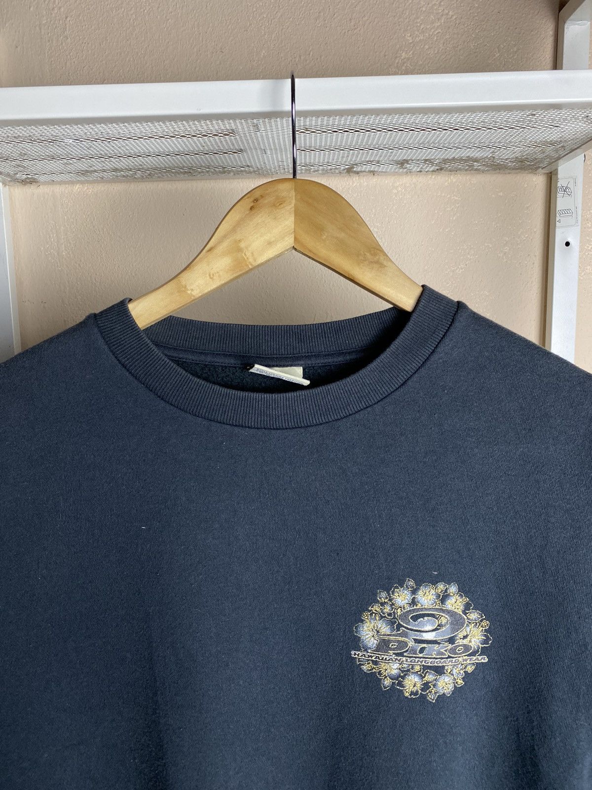 Japanese Brand FADED Vintage Piko Hawaiian Baggy Big Logo Sweatshirt Size US XL / EU 56 / 4 - 3 Thumbnail