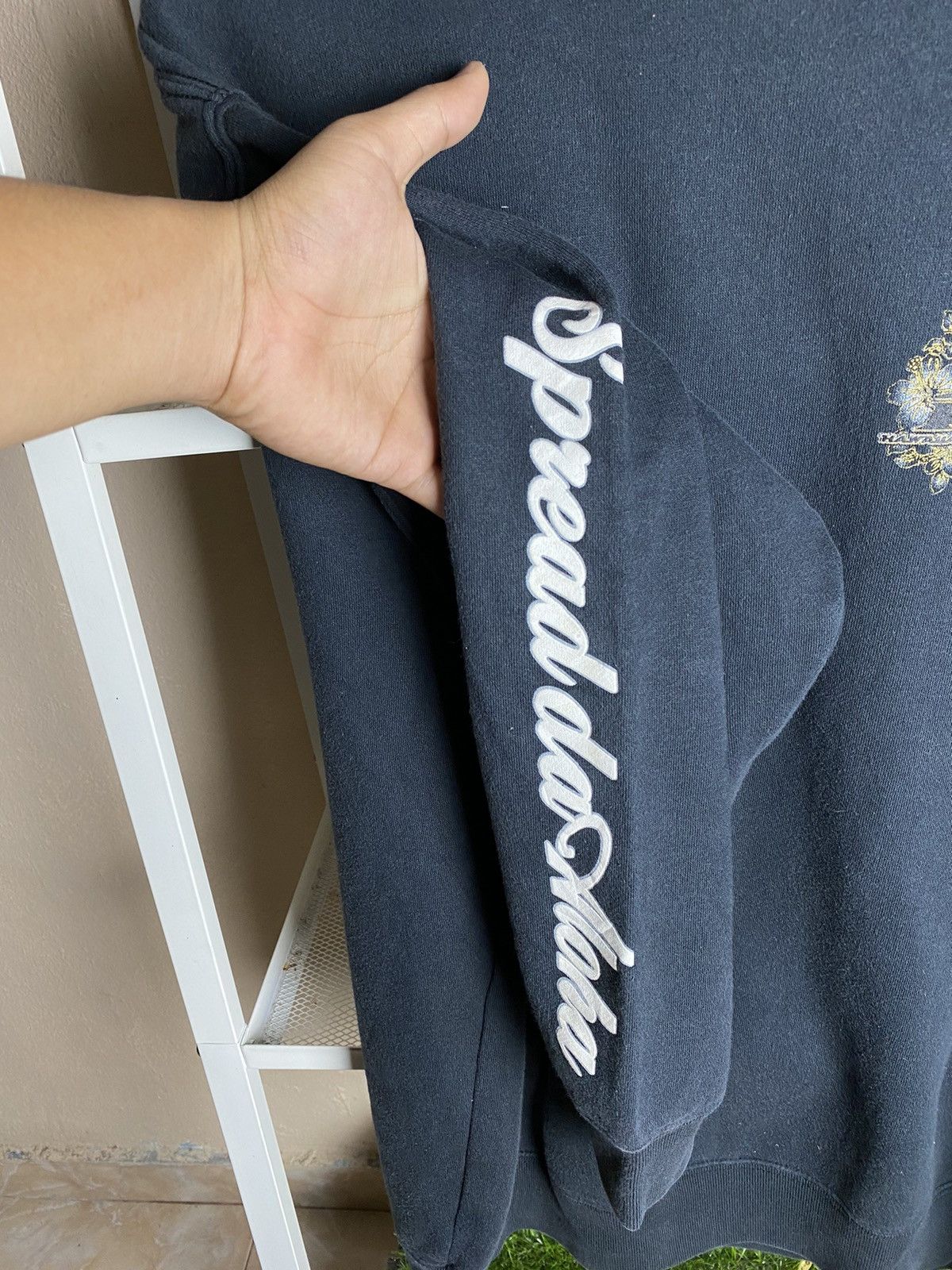 Japanese Brand FADED Vintage Piko Hawaiian Baggy Big Logo Sweatshirt Size US XL / EU 56 / 4 - 5 Thumbnail